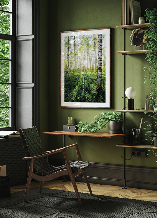 Birch Grove vertical - Posterbox