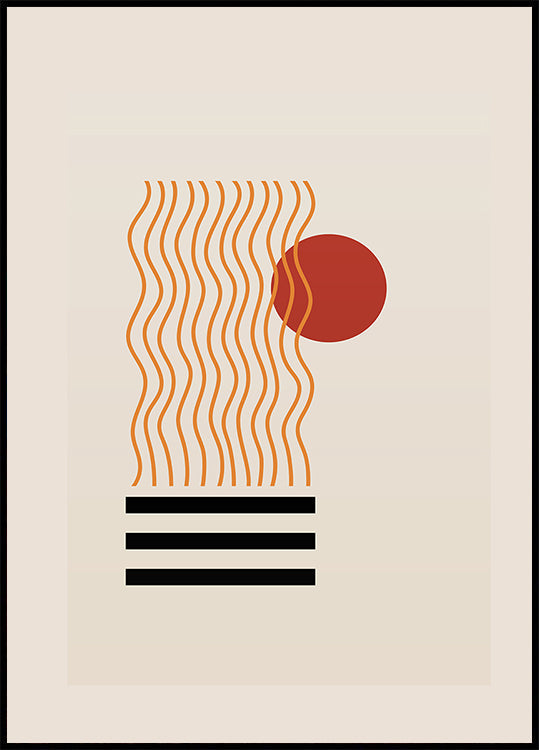 Solar Waveforms - Posterbox