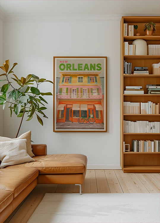 New Orleans Louisiana Vintage Travel Poster (NEW) - Posterbox