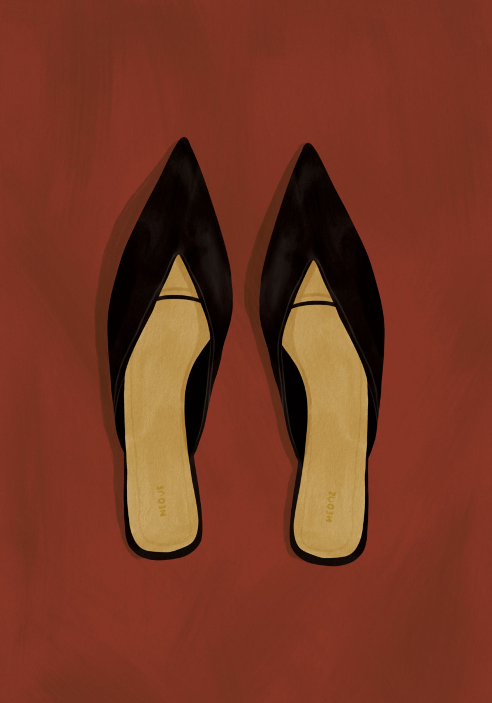 Mules Pretos Chiques