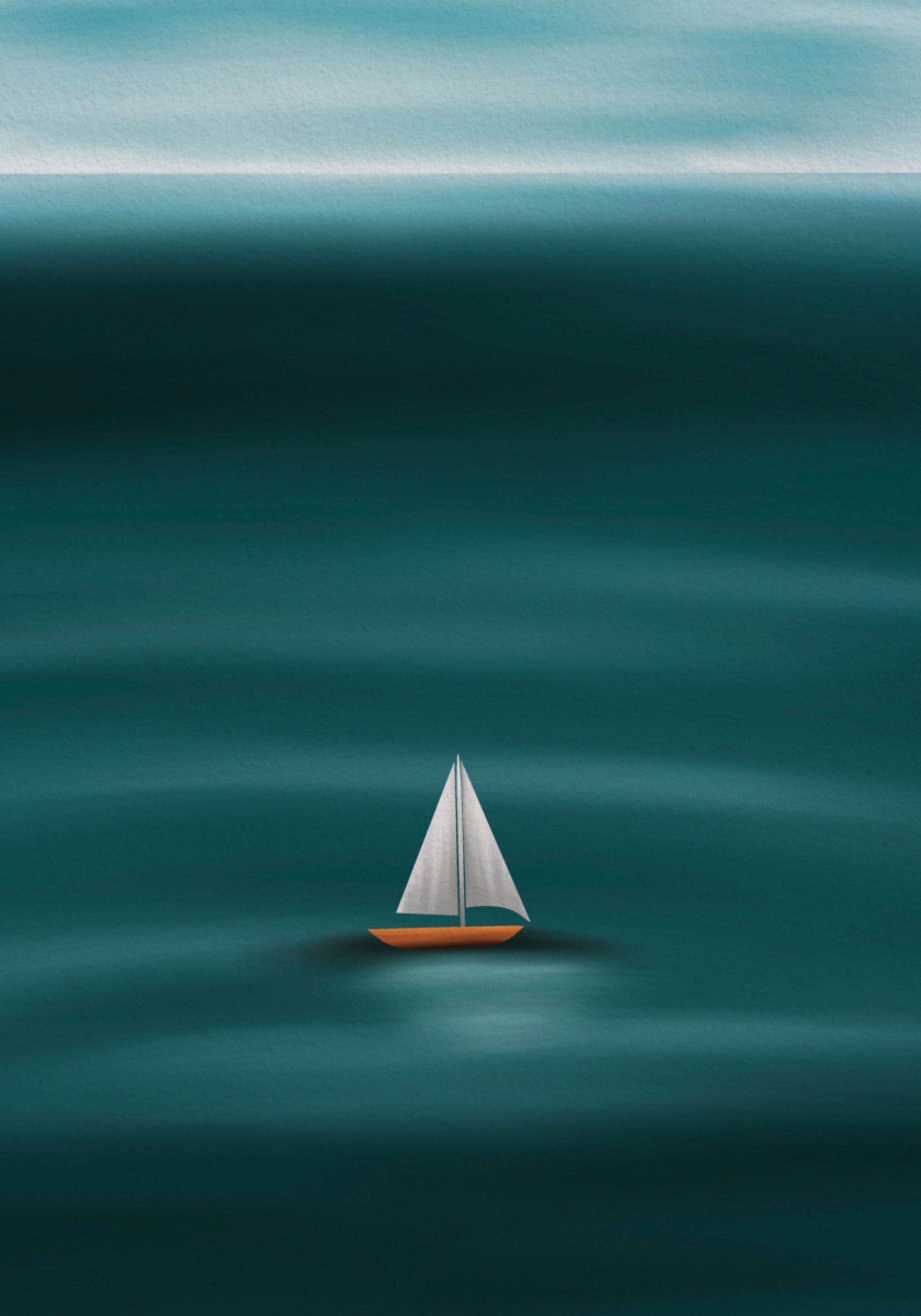 Mar Solitário de Veleiro
