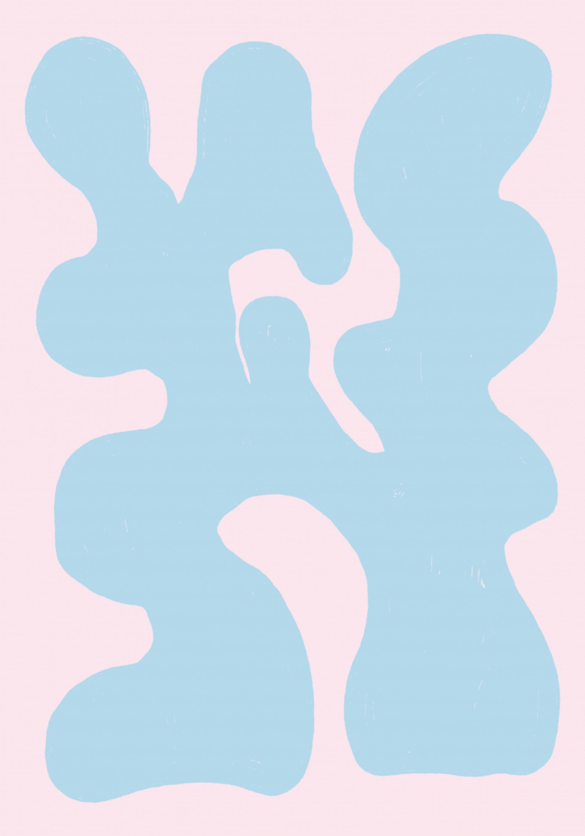 Abstração Pastel Calma