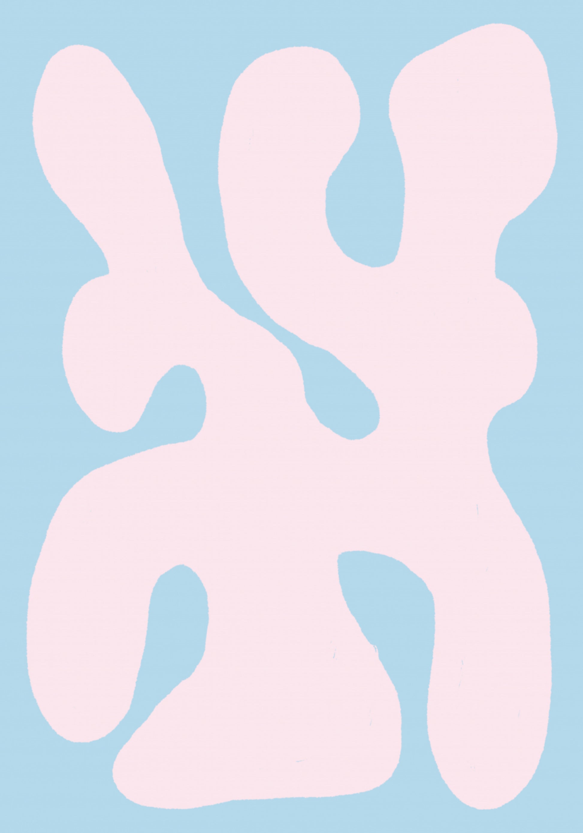 Forma Orgânica Pastel Fluida