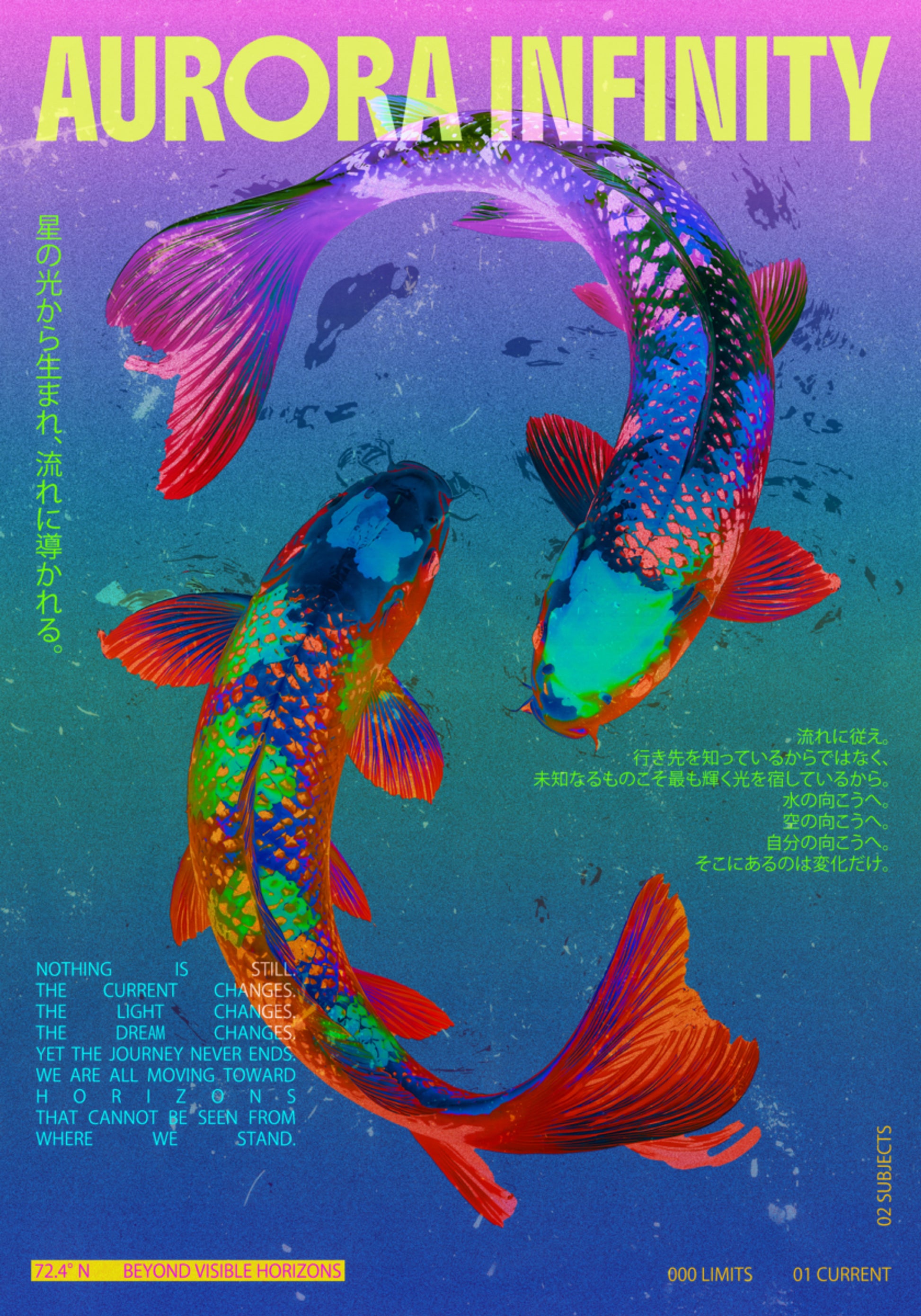 Aurora vibrante Koi