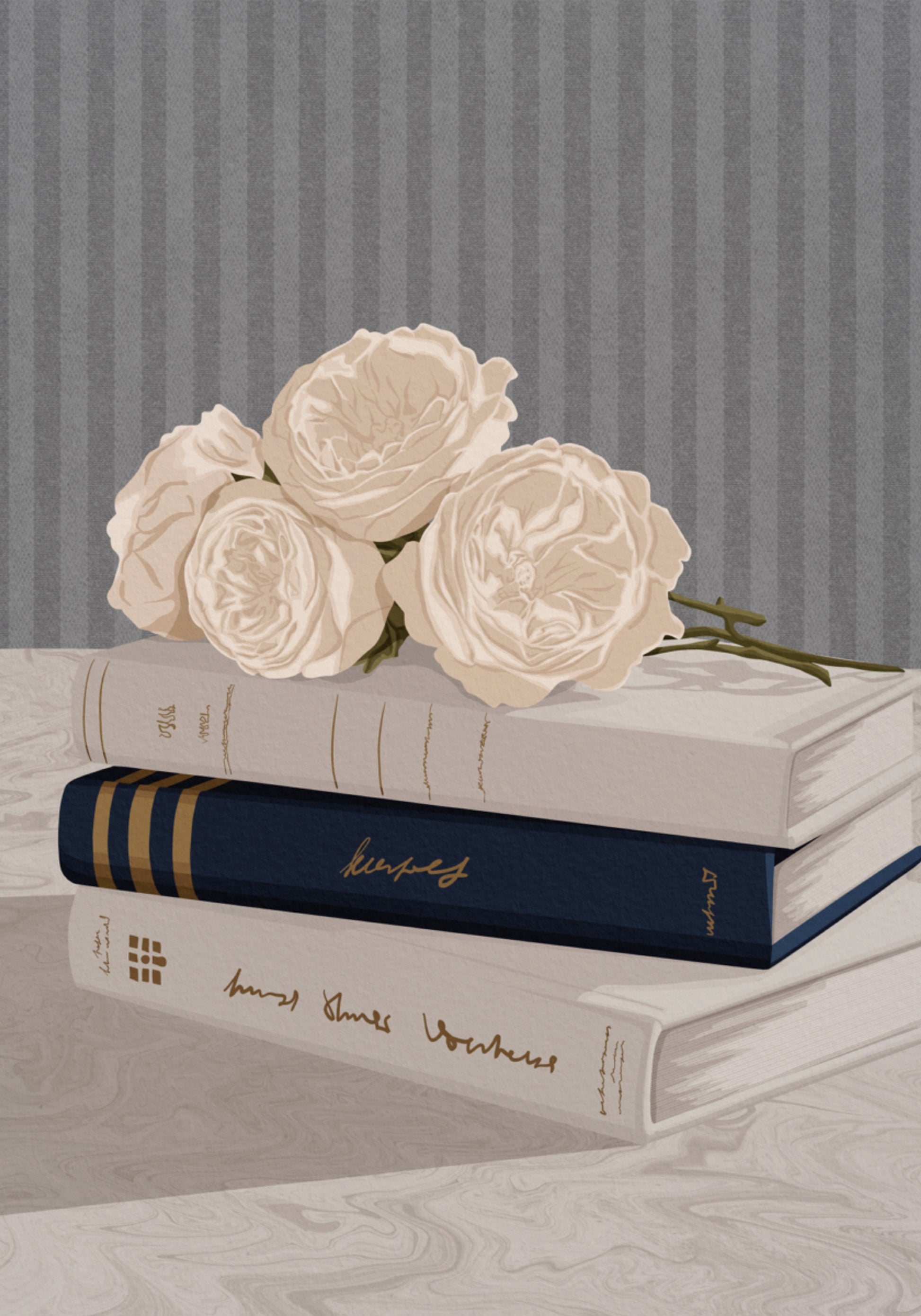 Rosas Suaves e Livros