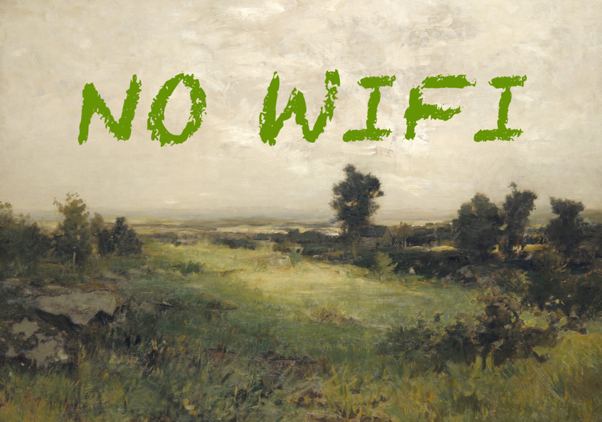 Paisagem Clássica Sem Wifi