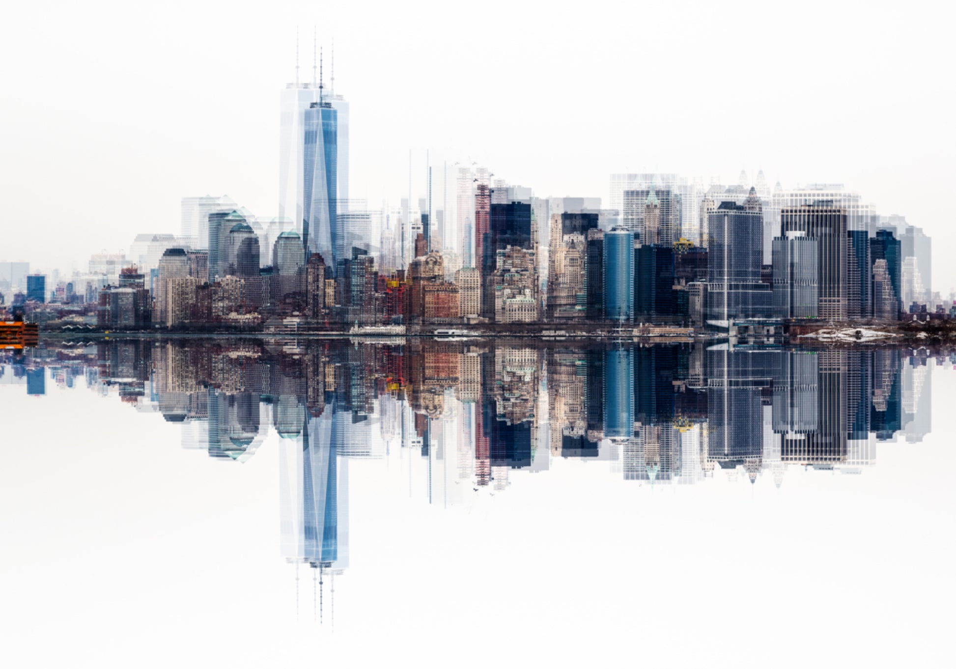 Horizonte abstrato de Manhattan