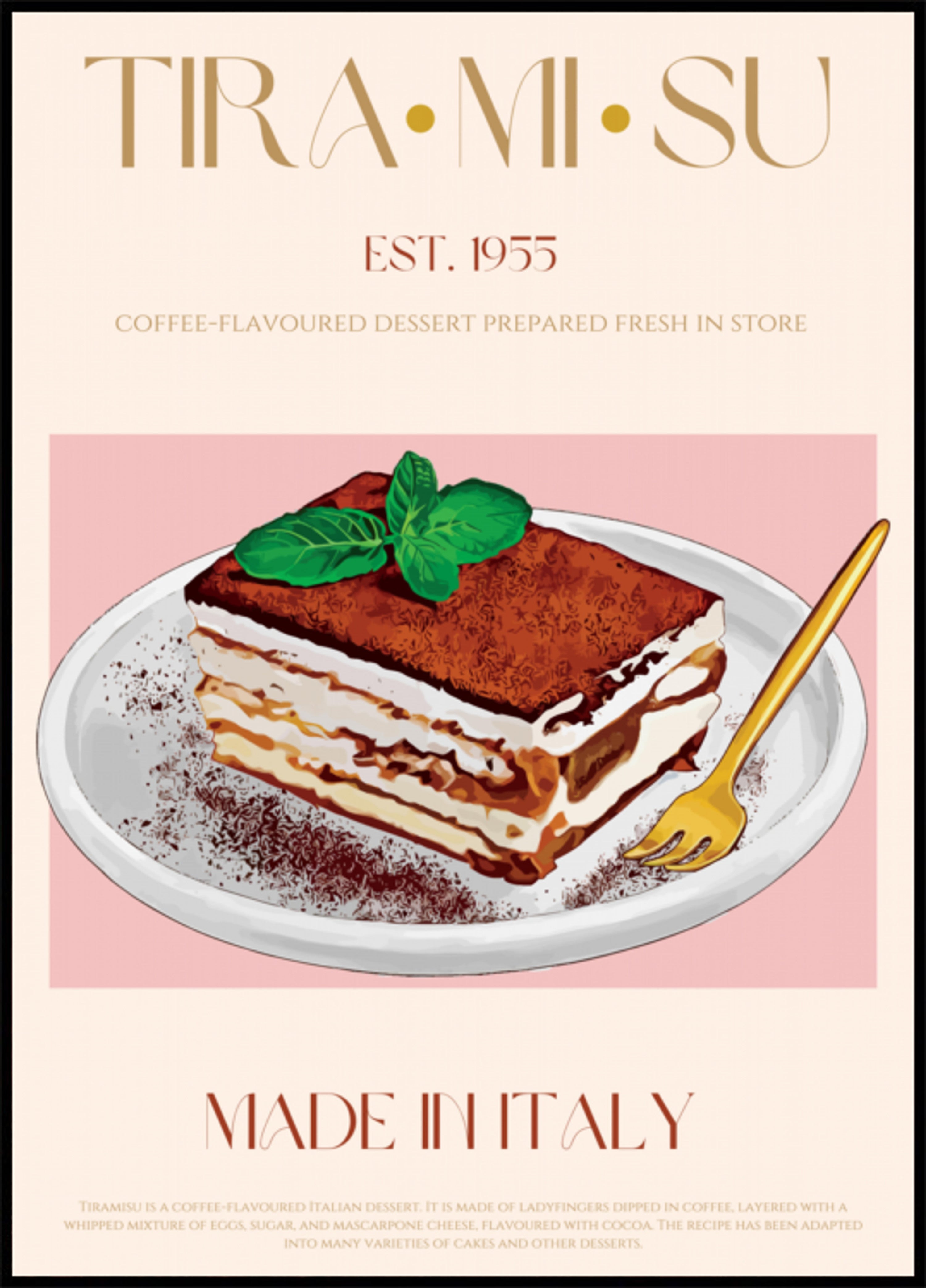 Tiramisu Italiano Clássico