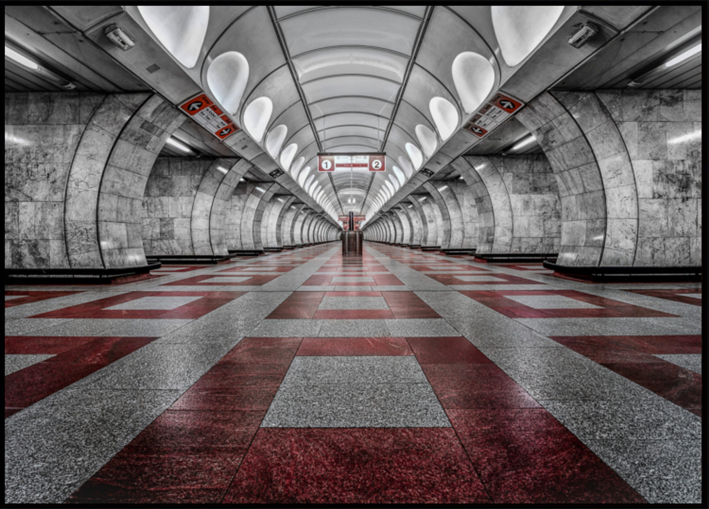 Geometria profunda do metrô