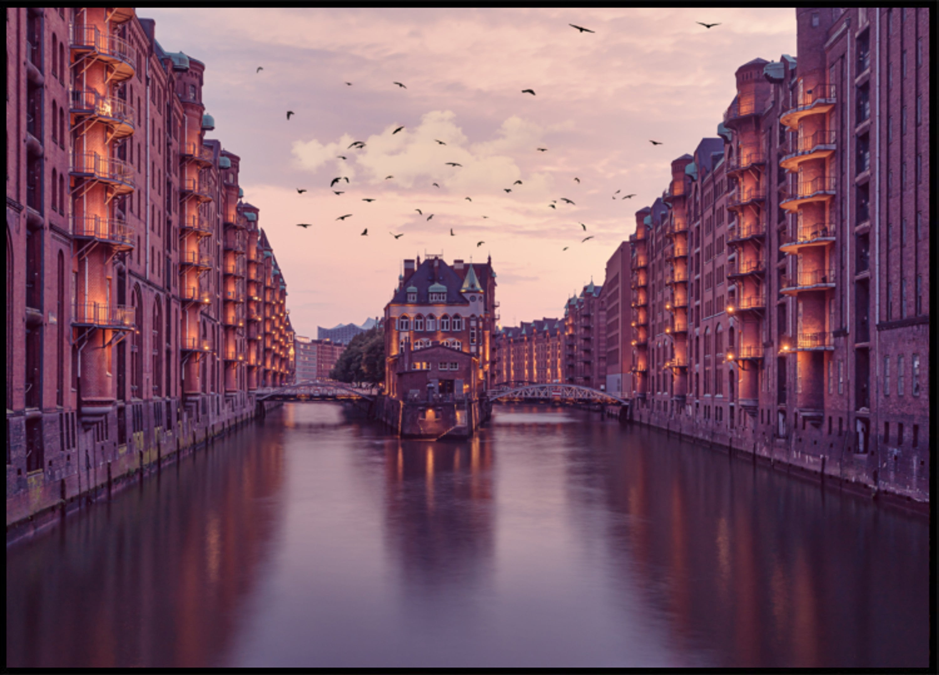 Crepúsculo histórico do canal