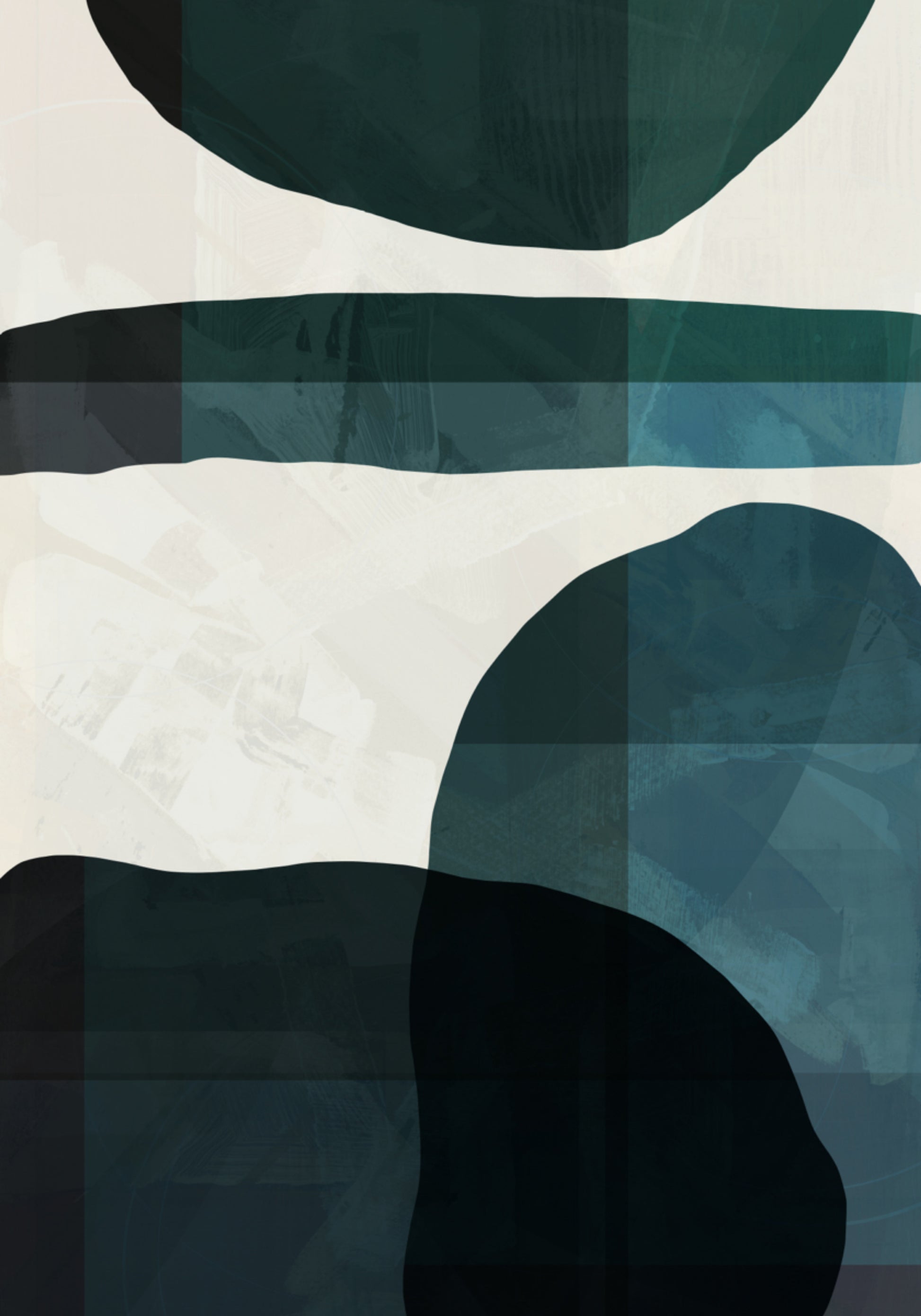 Fluxo abstrato calmo