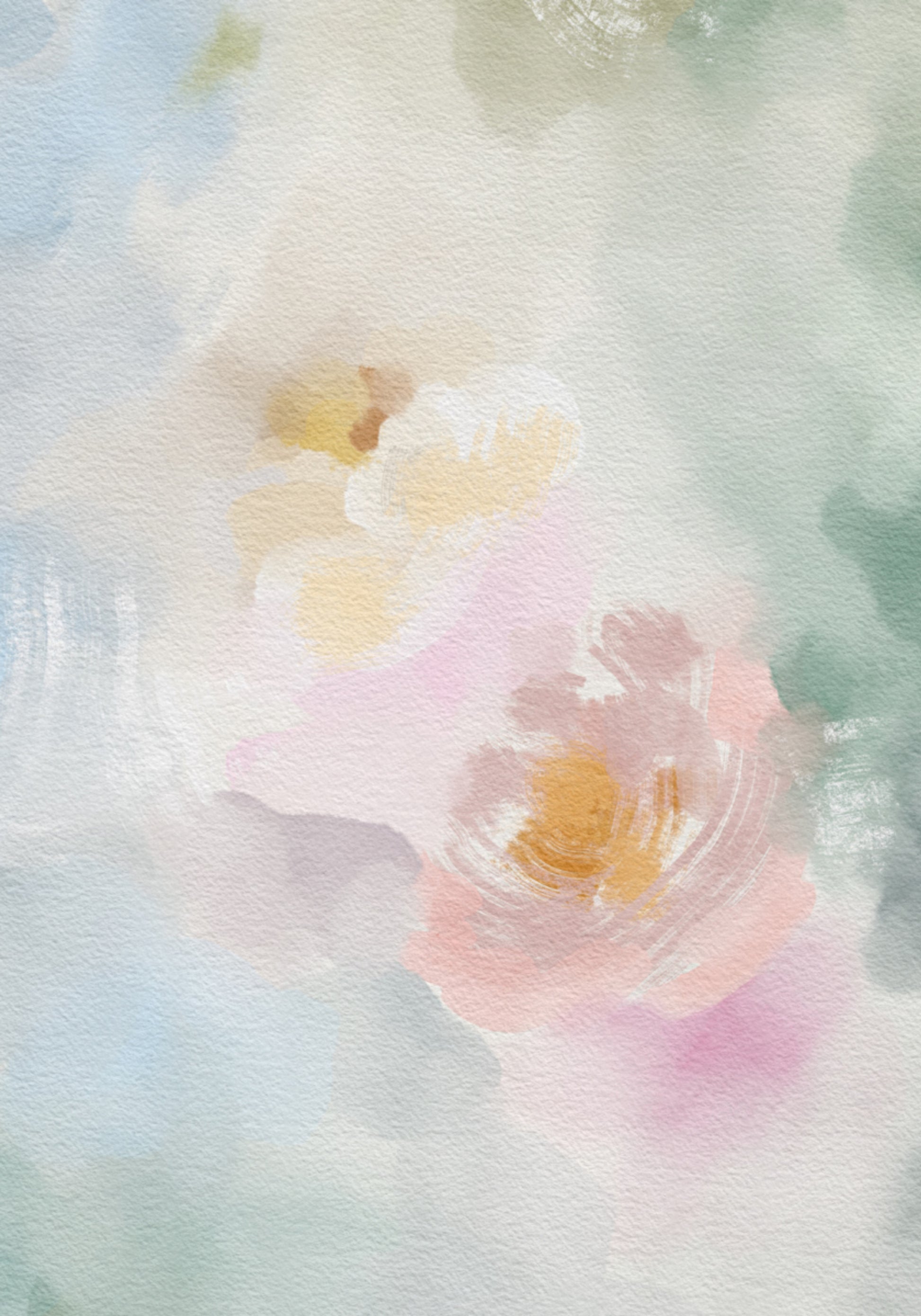 Abstrato floral sonhador