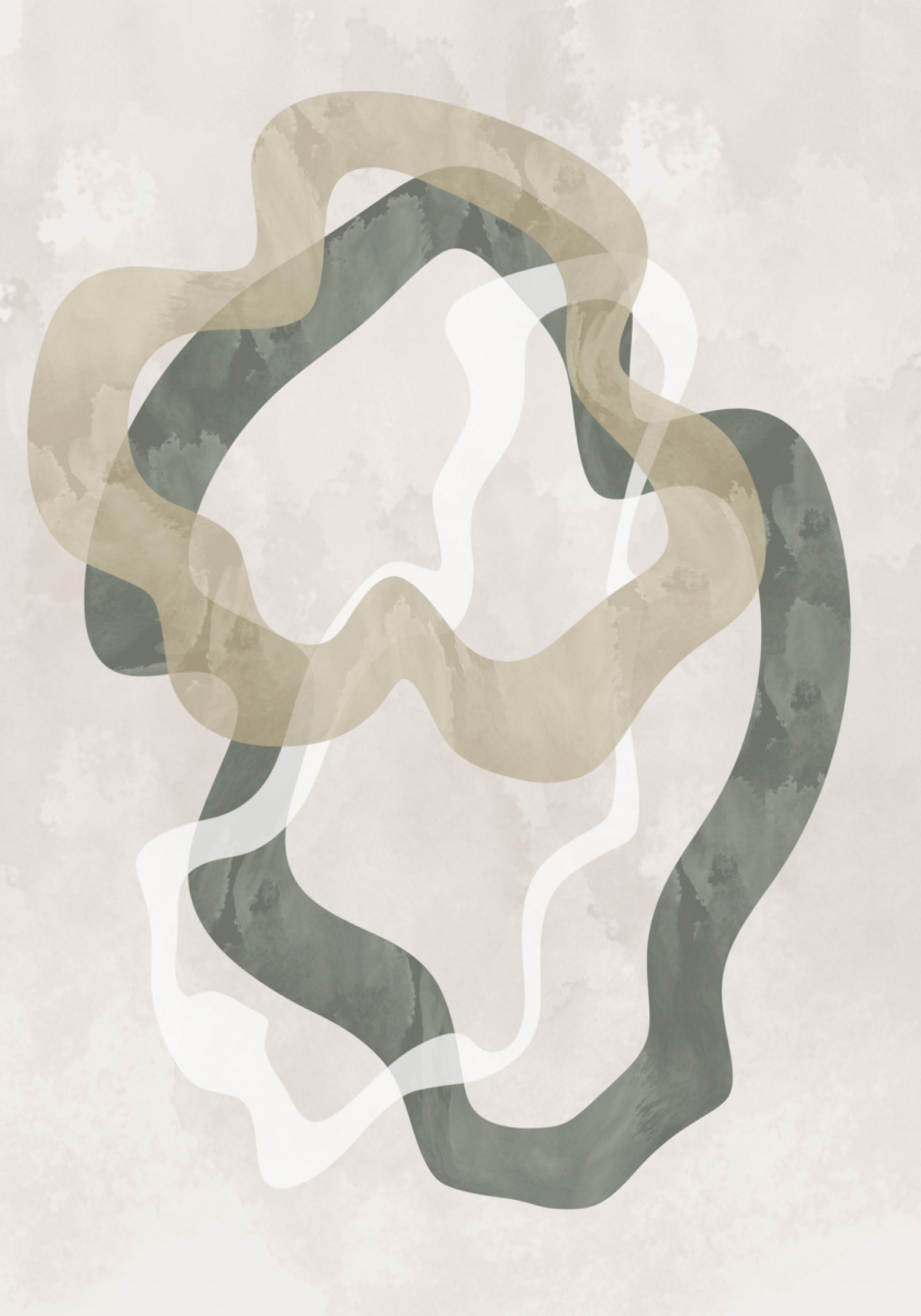 Abstrato terroso fluido