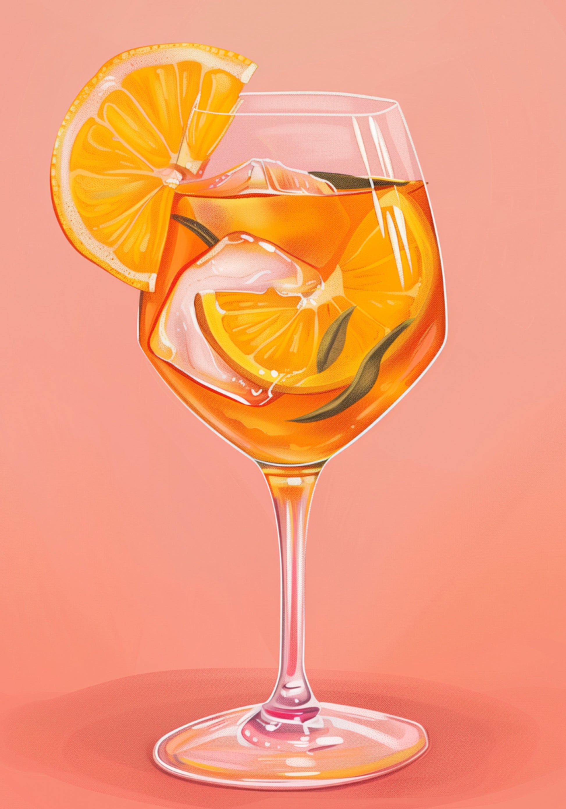 Spritz de verão laranja