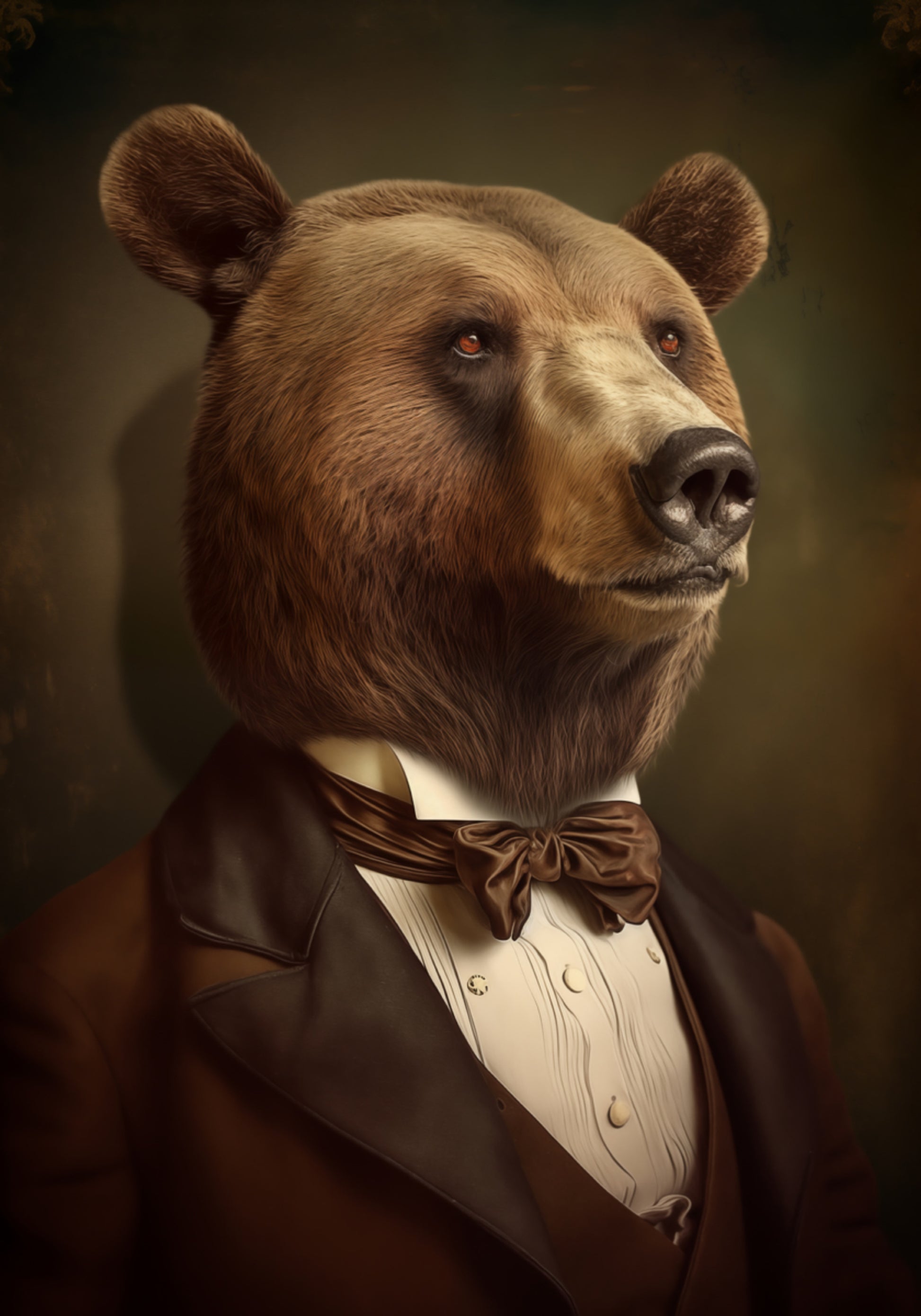 Distinto Cavalheiro Urso