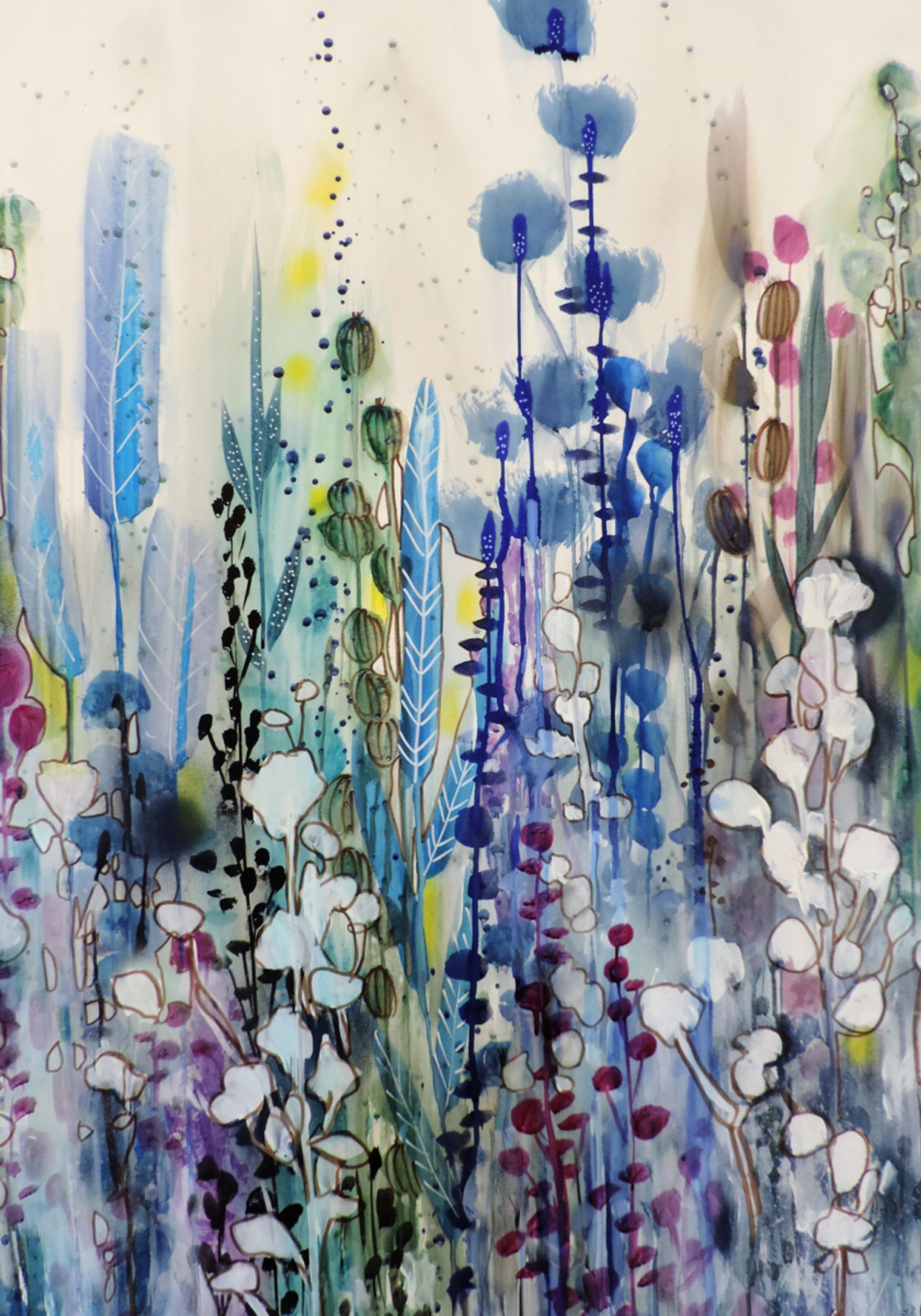 Campo floral sonhador