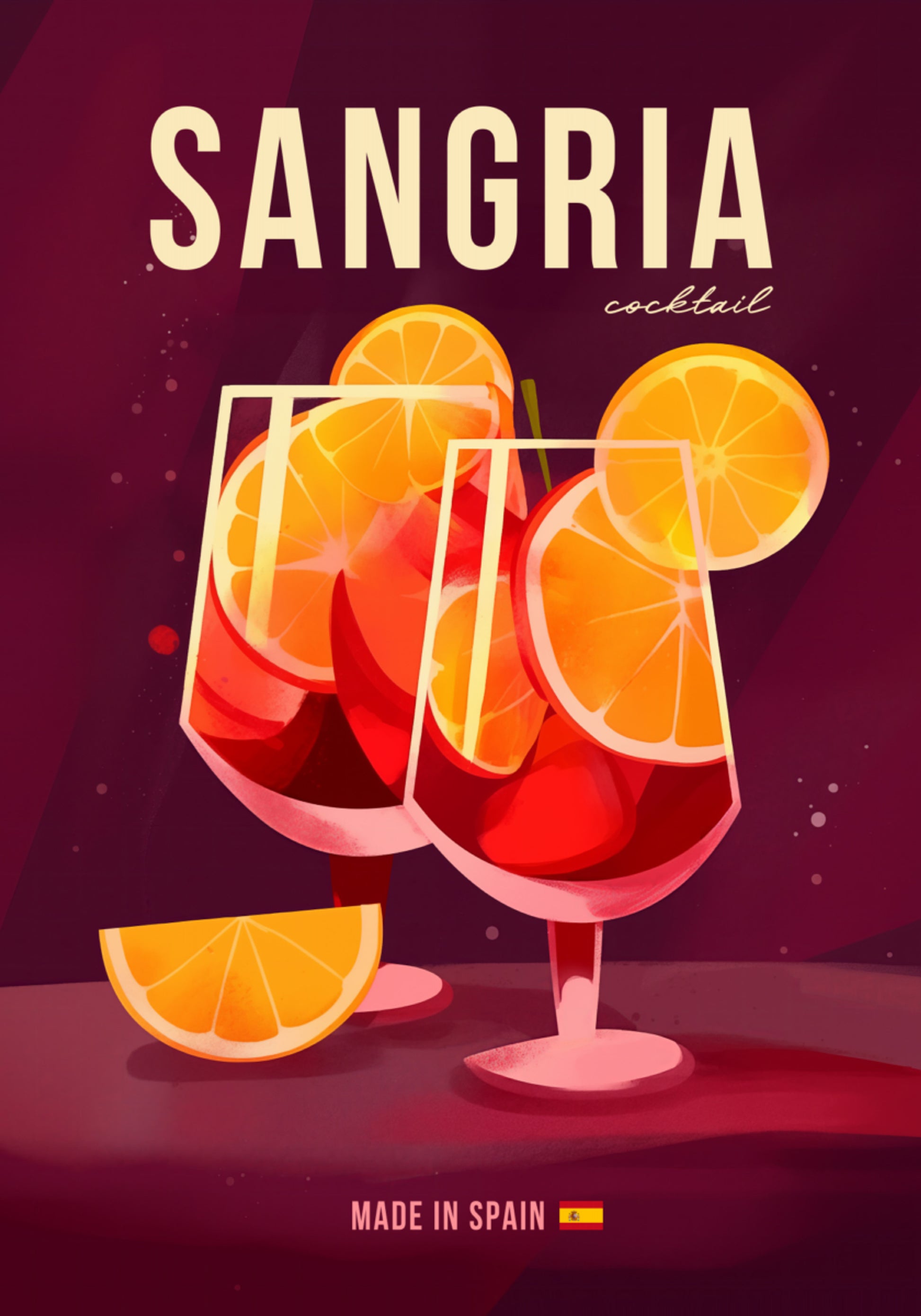 Coquetel Refrescante de Sangria