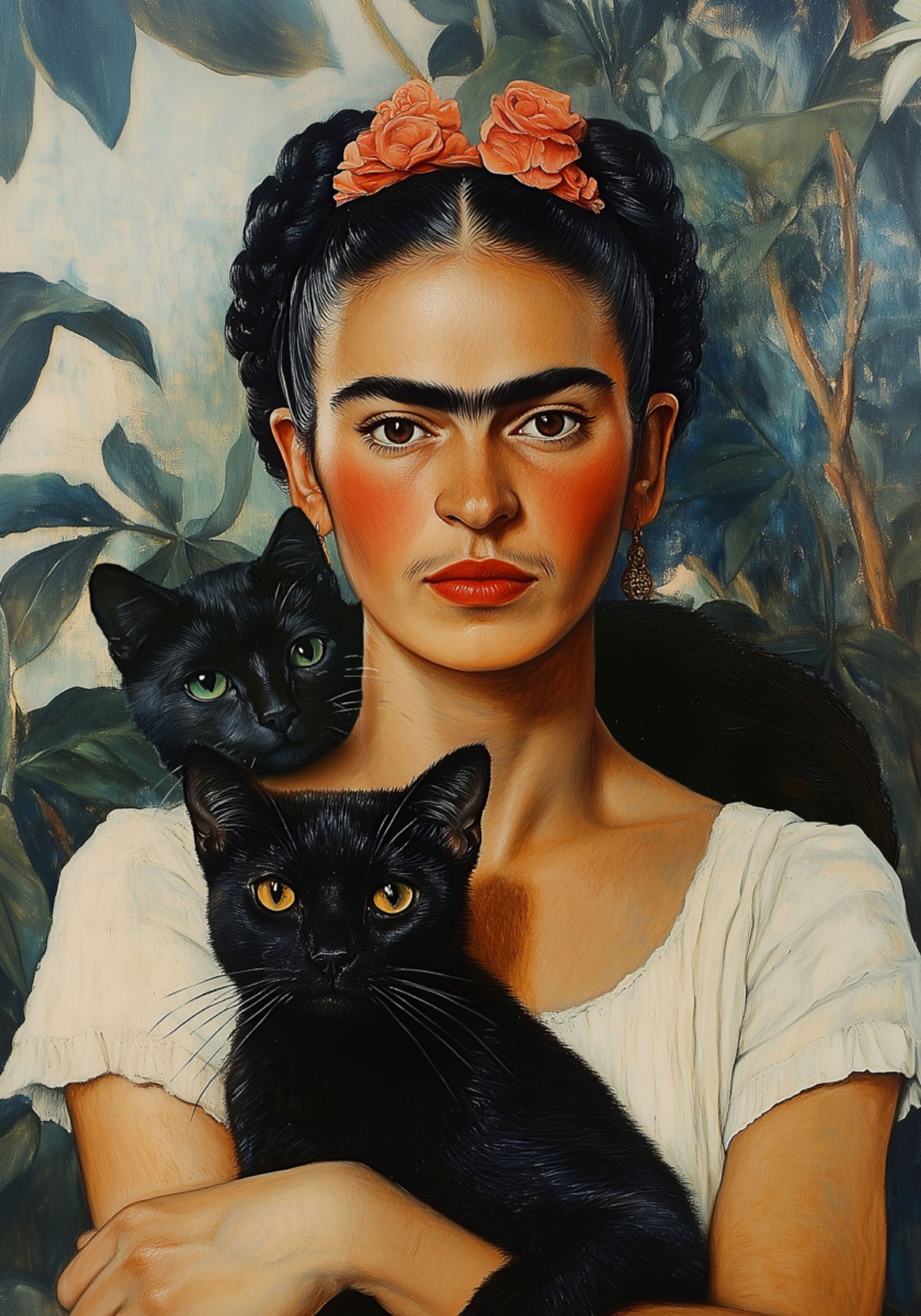 Frida e gatos
