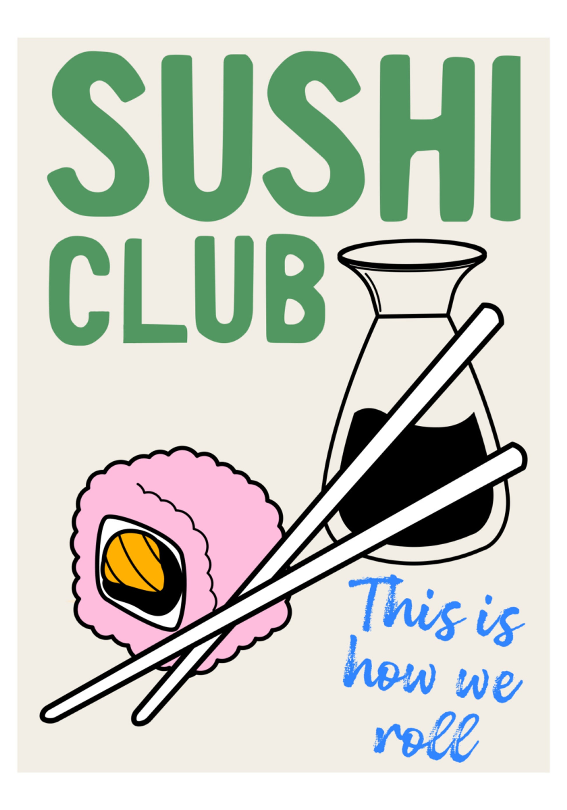 Rolinhos de Sushi Club