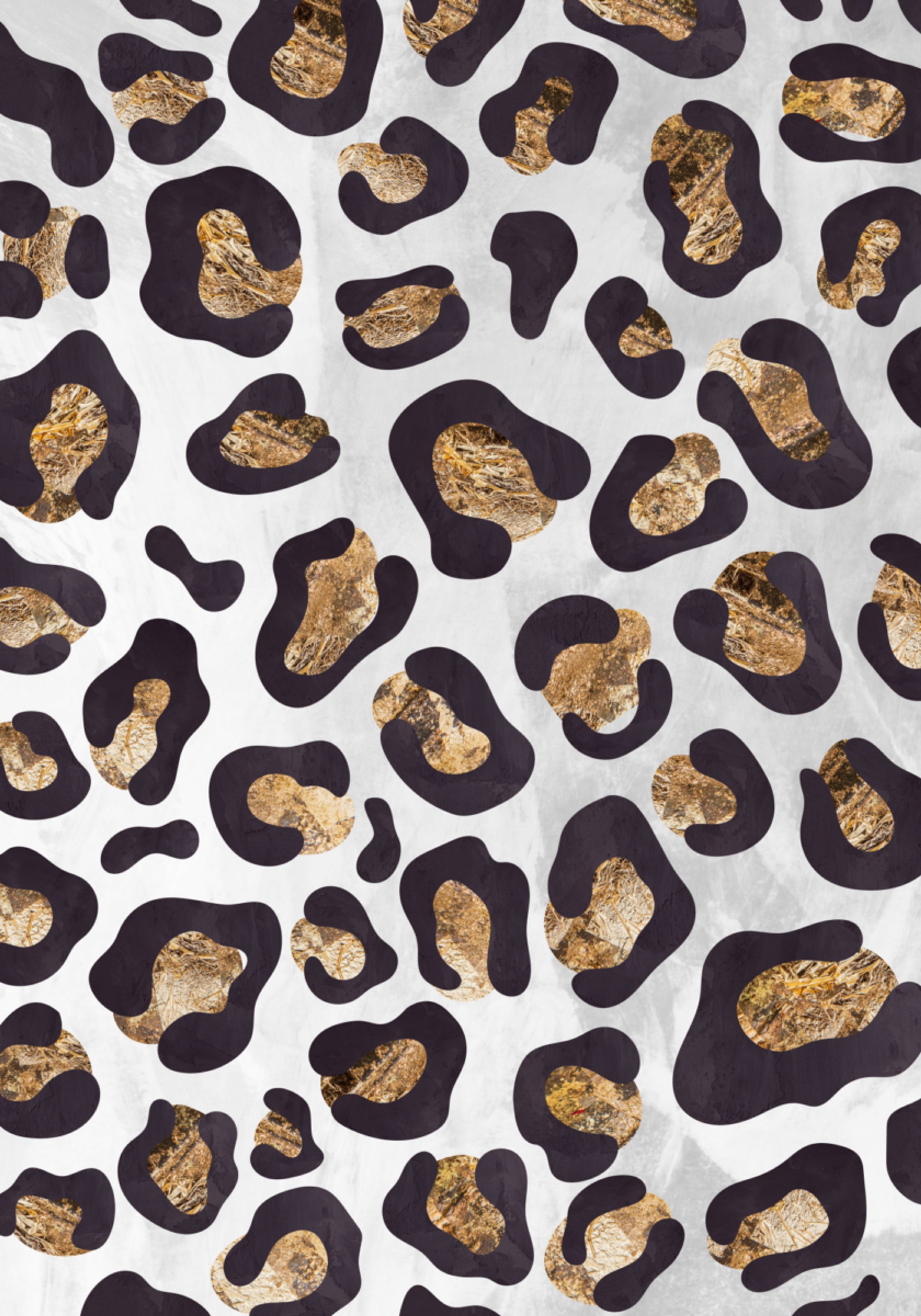 Leopardo Dourado Glamouroso