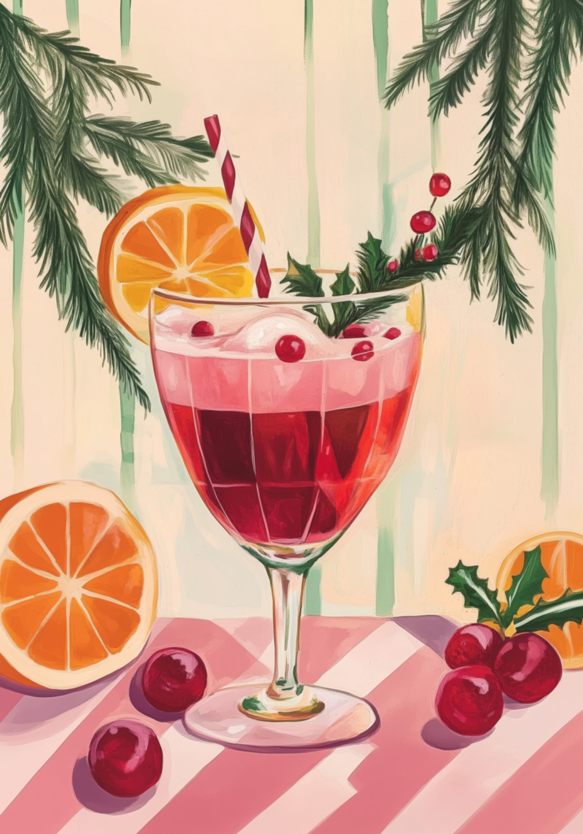Coquetel Vermelho de Natal