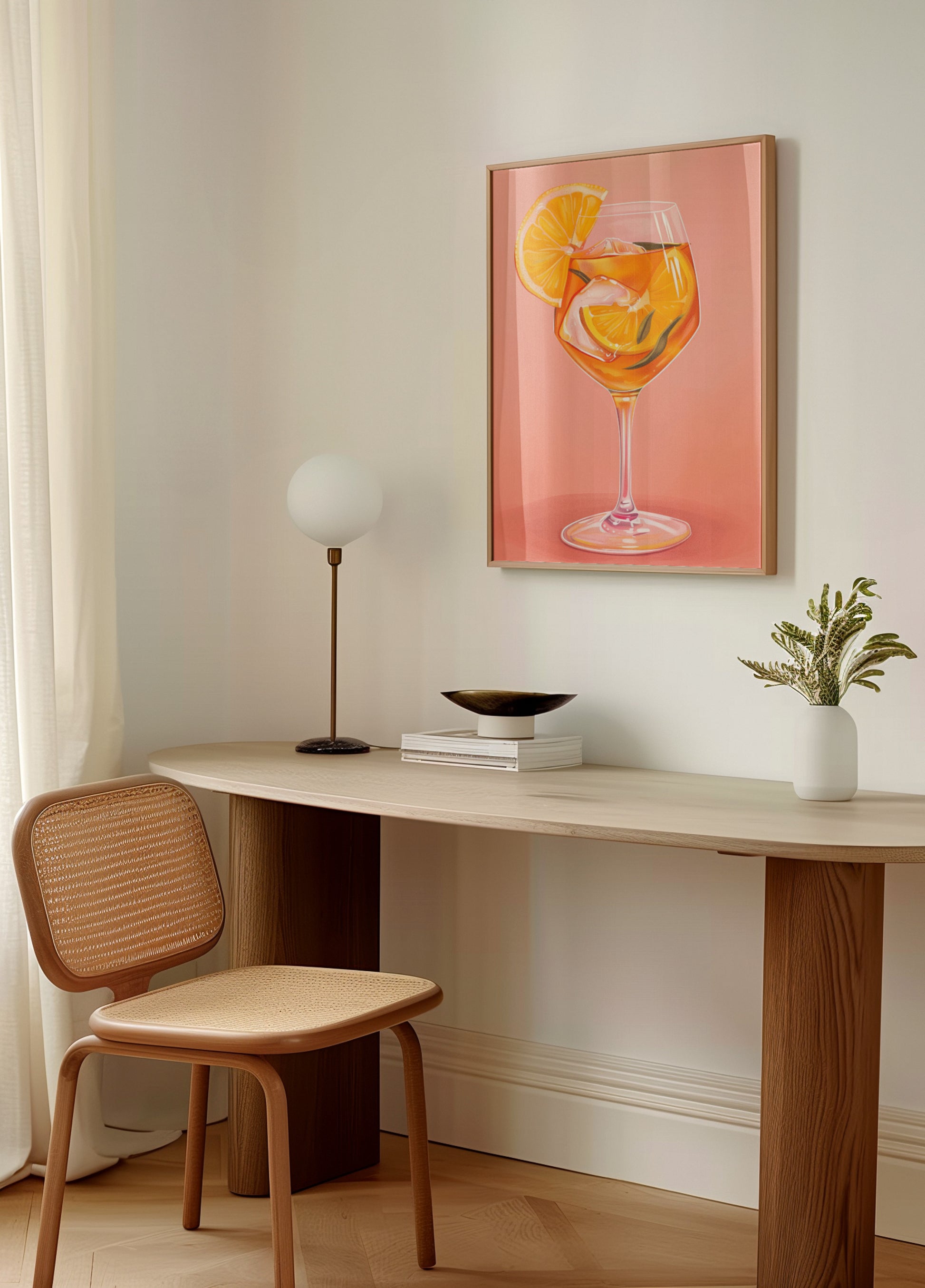 Spritz de verão laranja