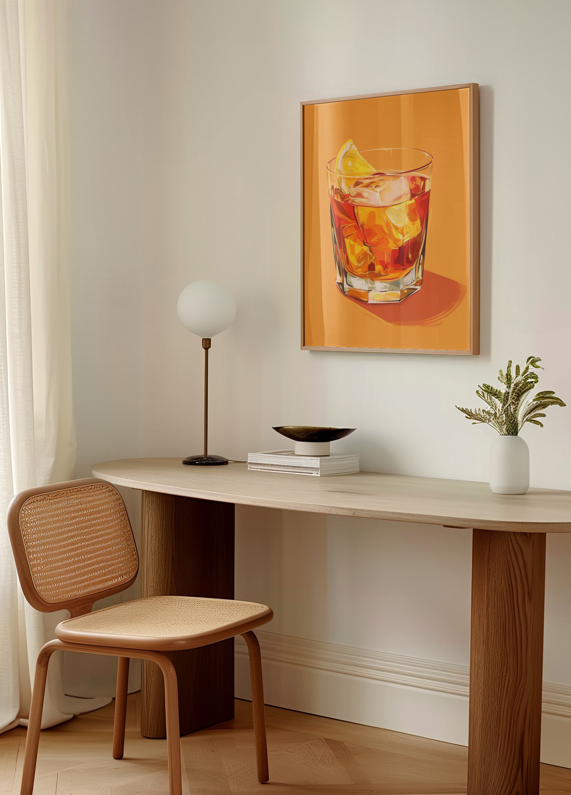 Coquetel Refrescante de Laranja