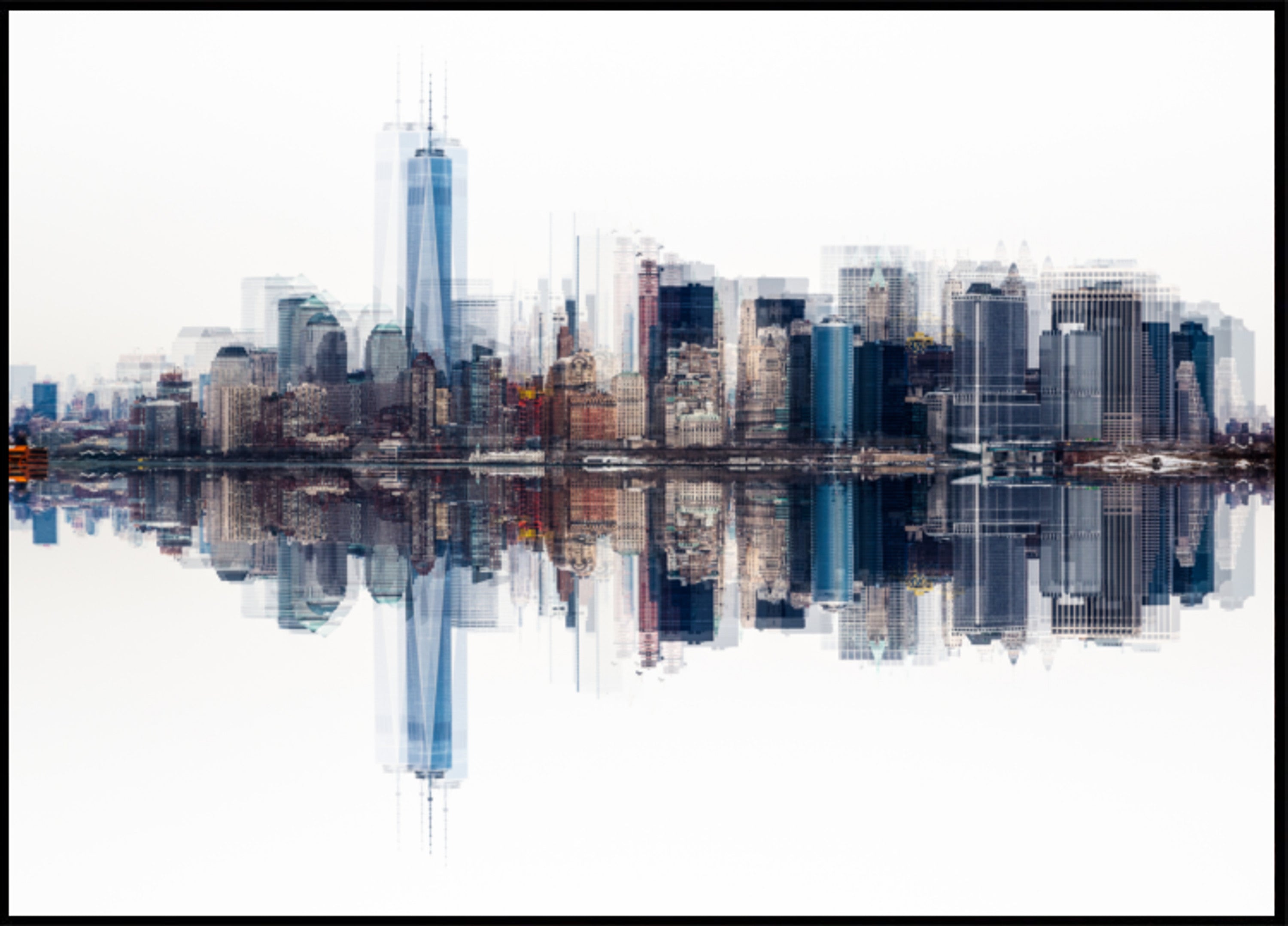Horizonte abstrato de Manhattan