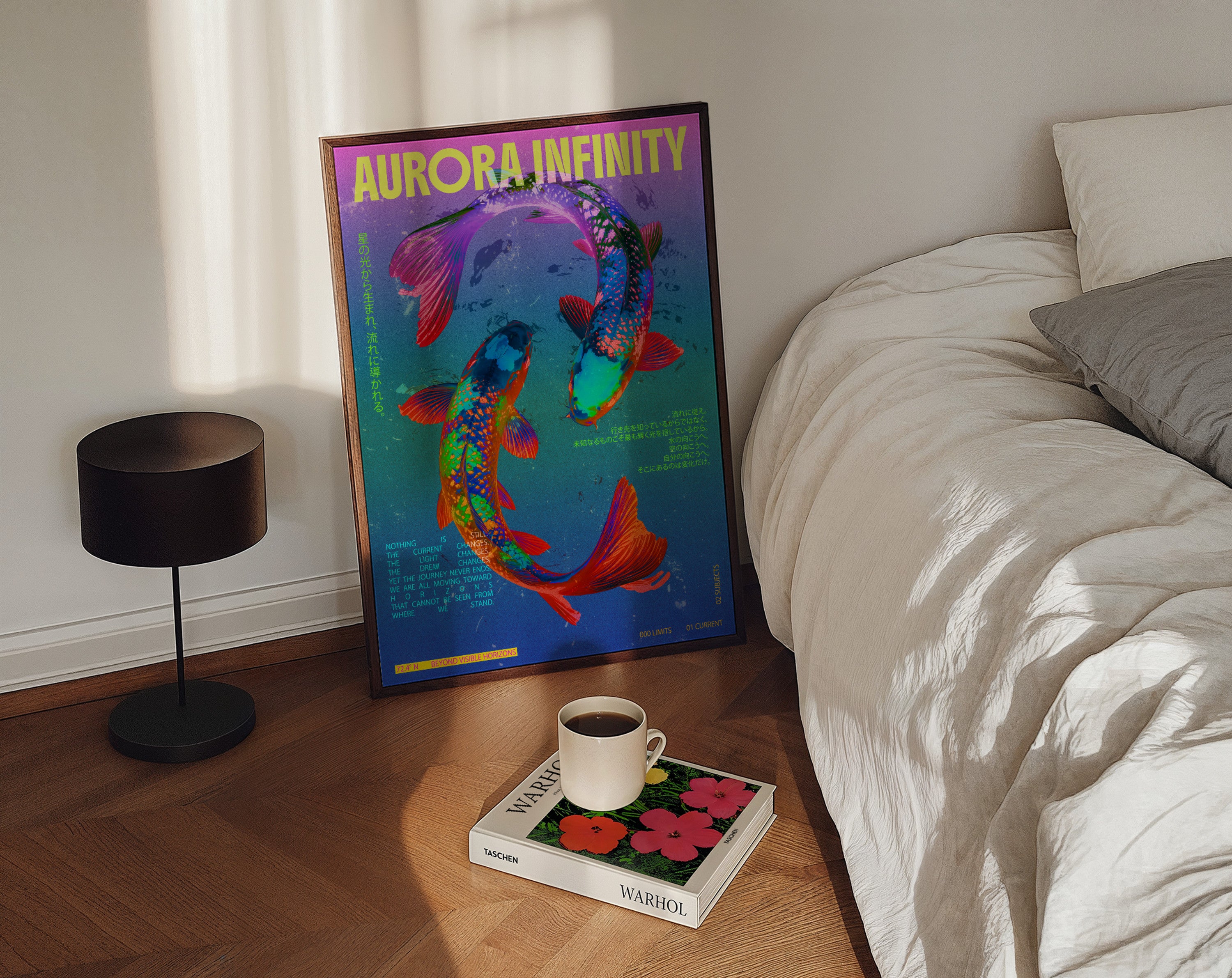 Aurora vibrante Koi