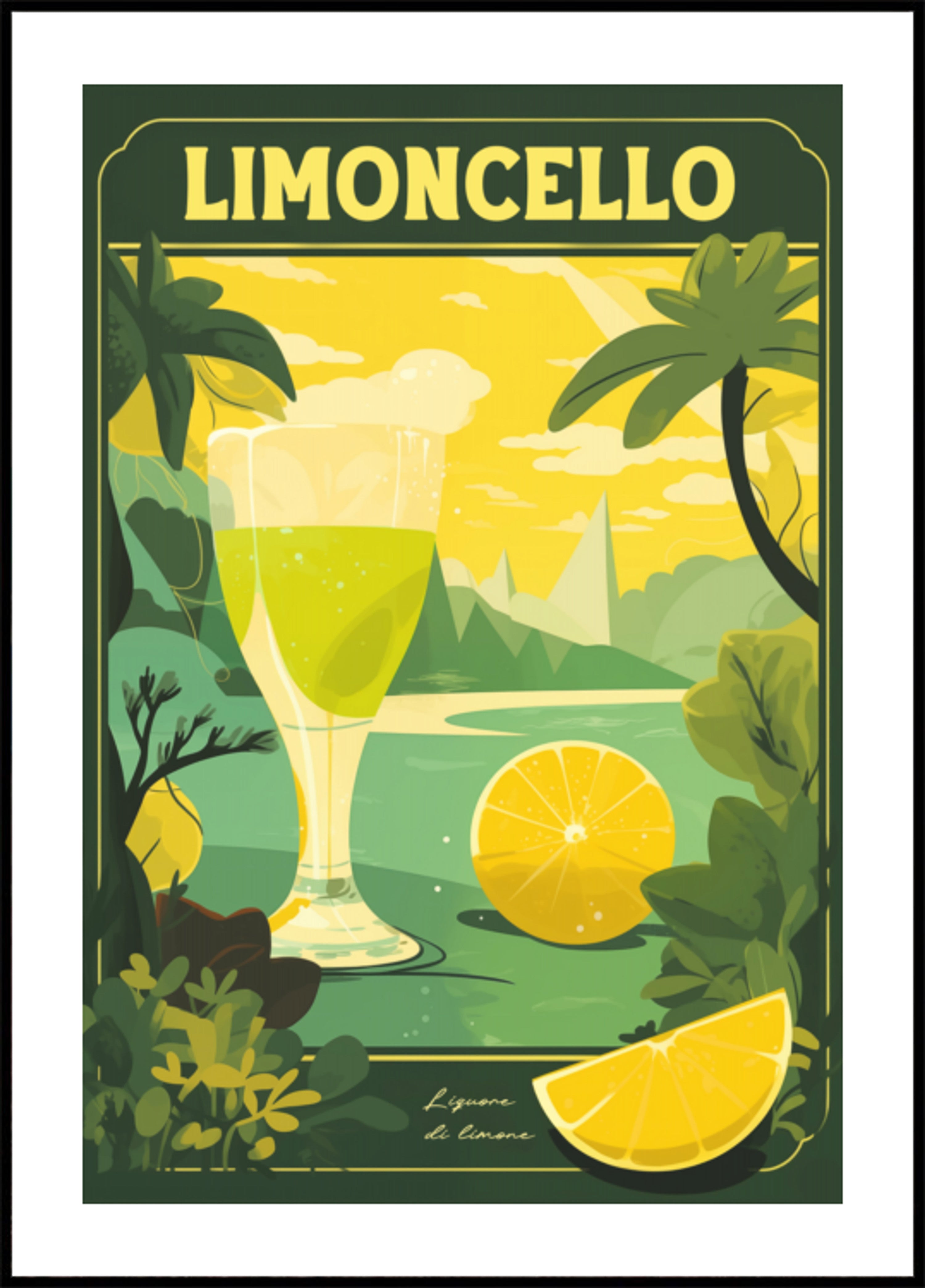 Limoncello Limão Paisagem