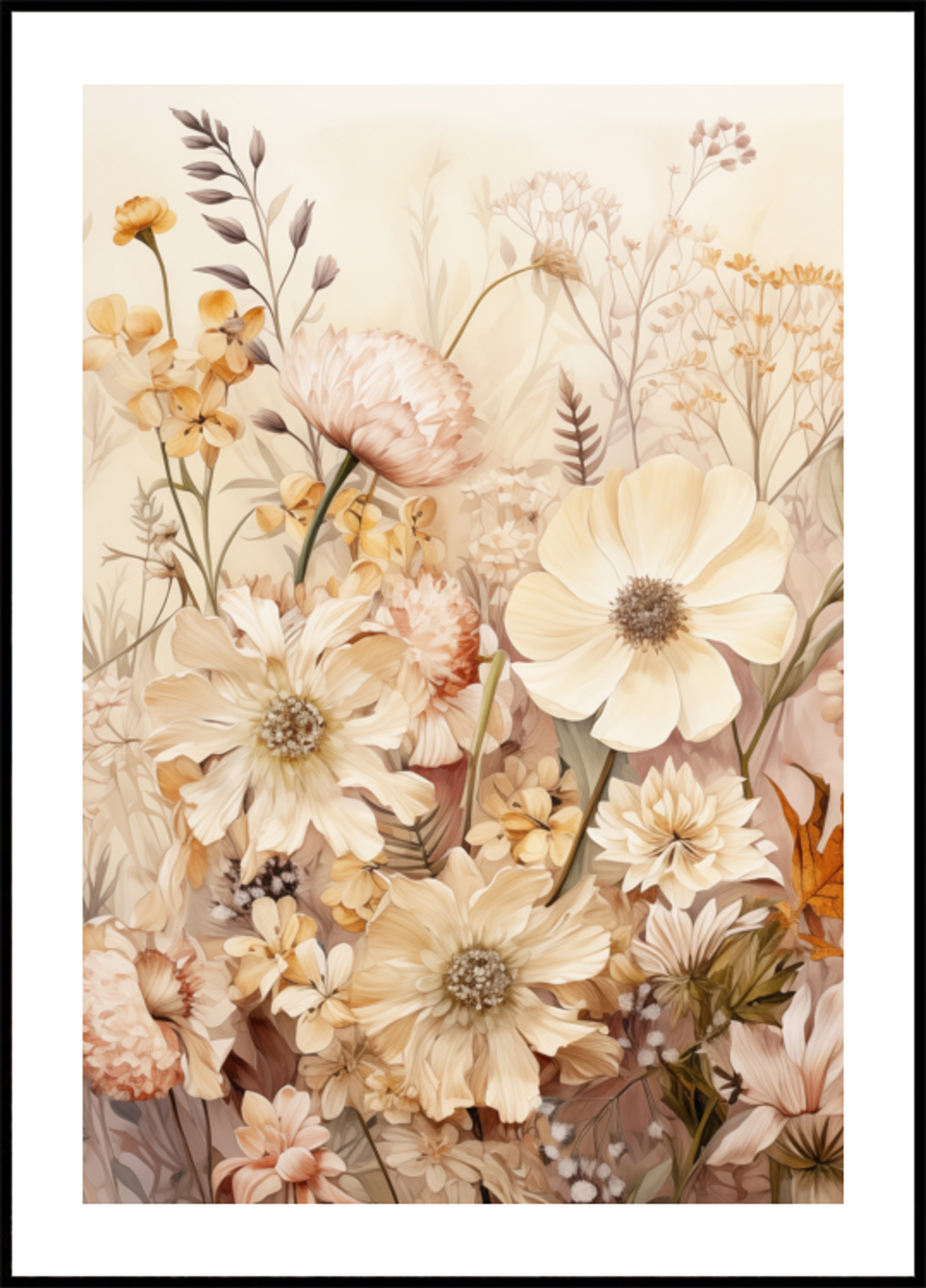 Jardim floral quente