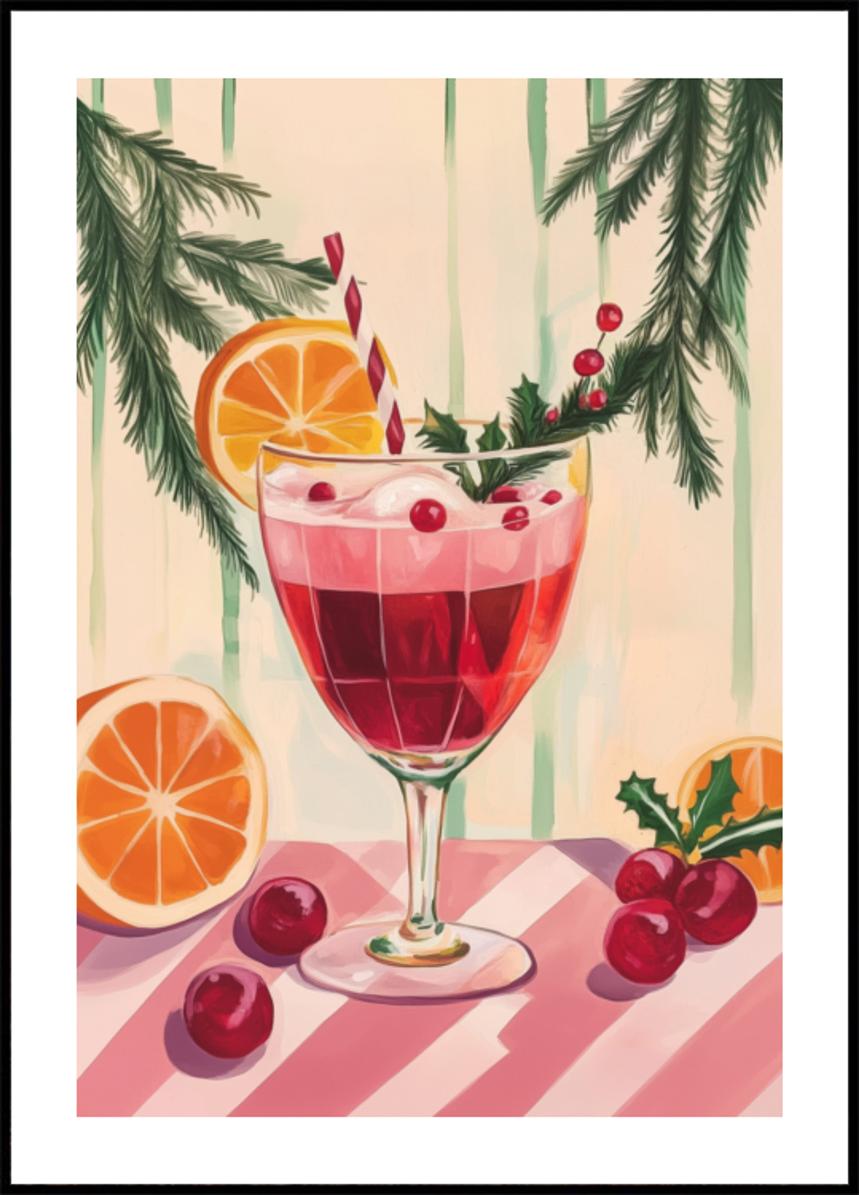 Coquetel Vermelho de Natal
