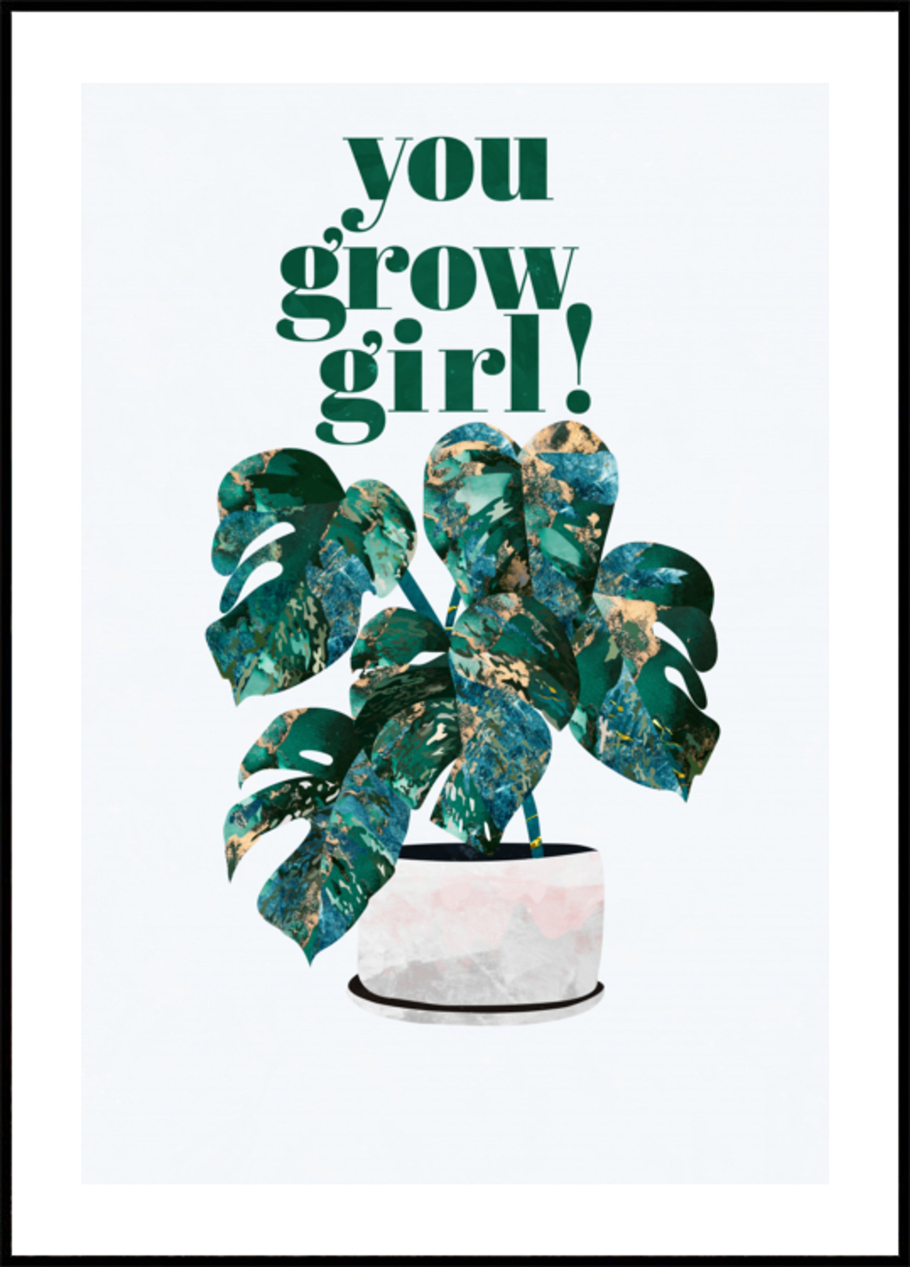 Você cresce menina Monstera