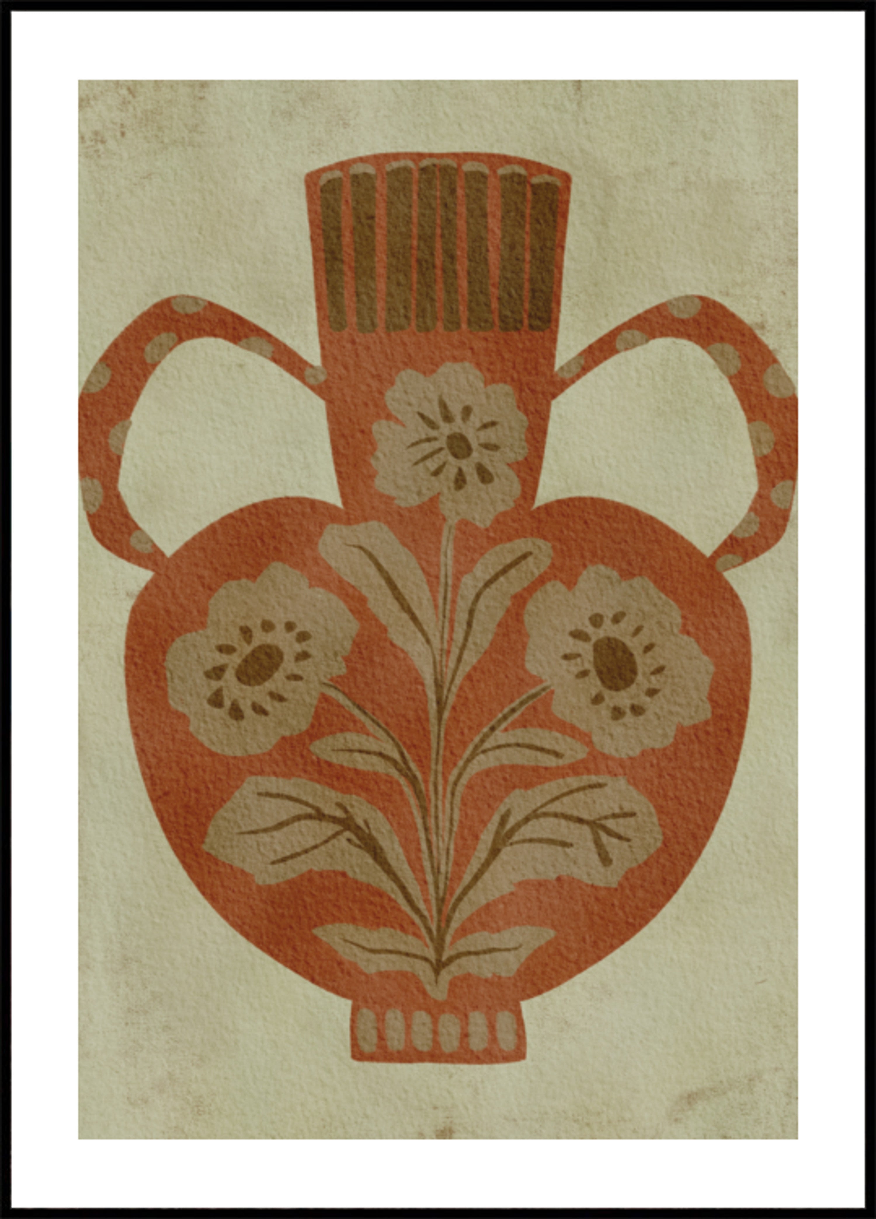 Vaso Floral Rústico