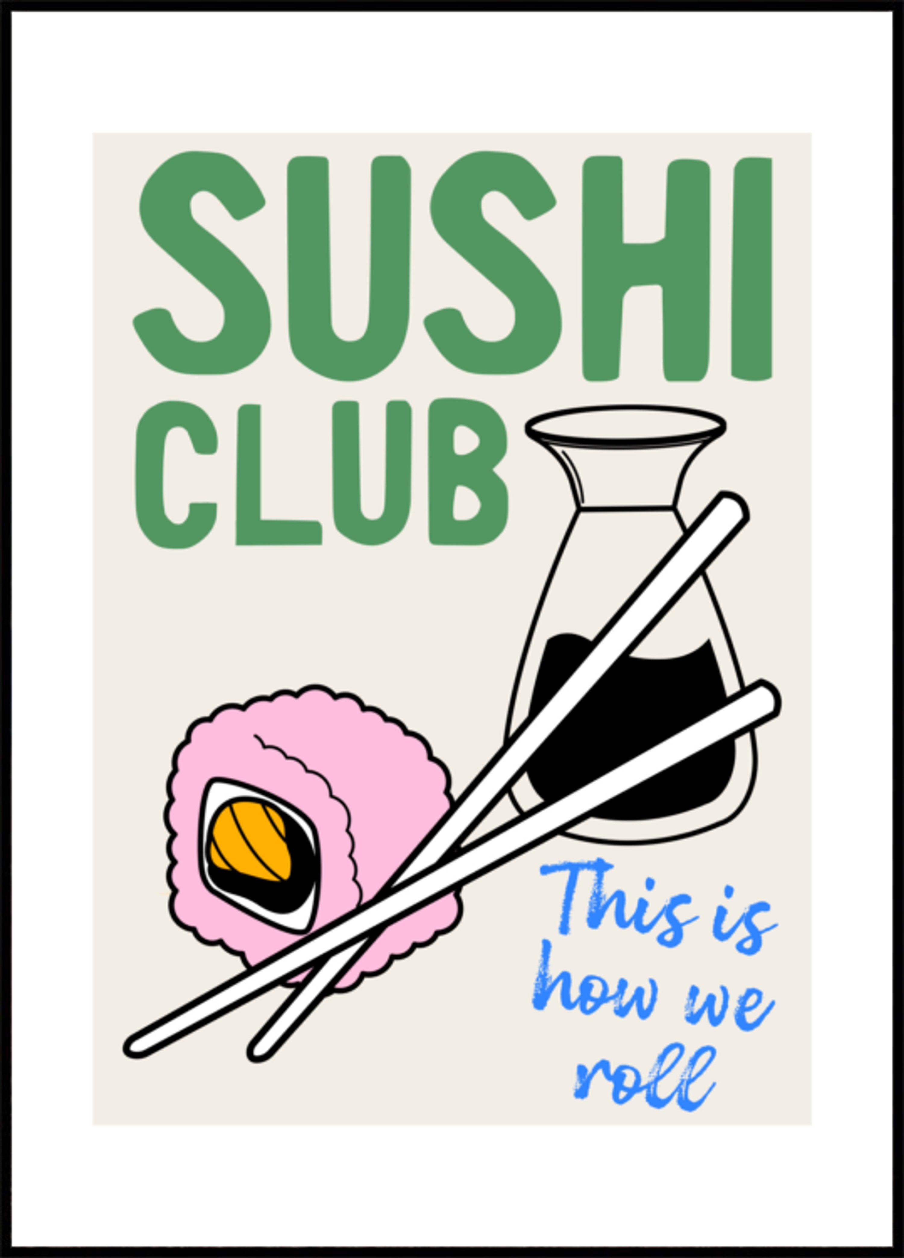 Rolinhos de Sushi Club