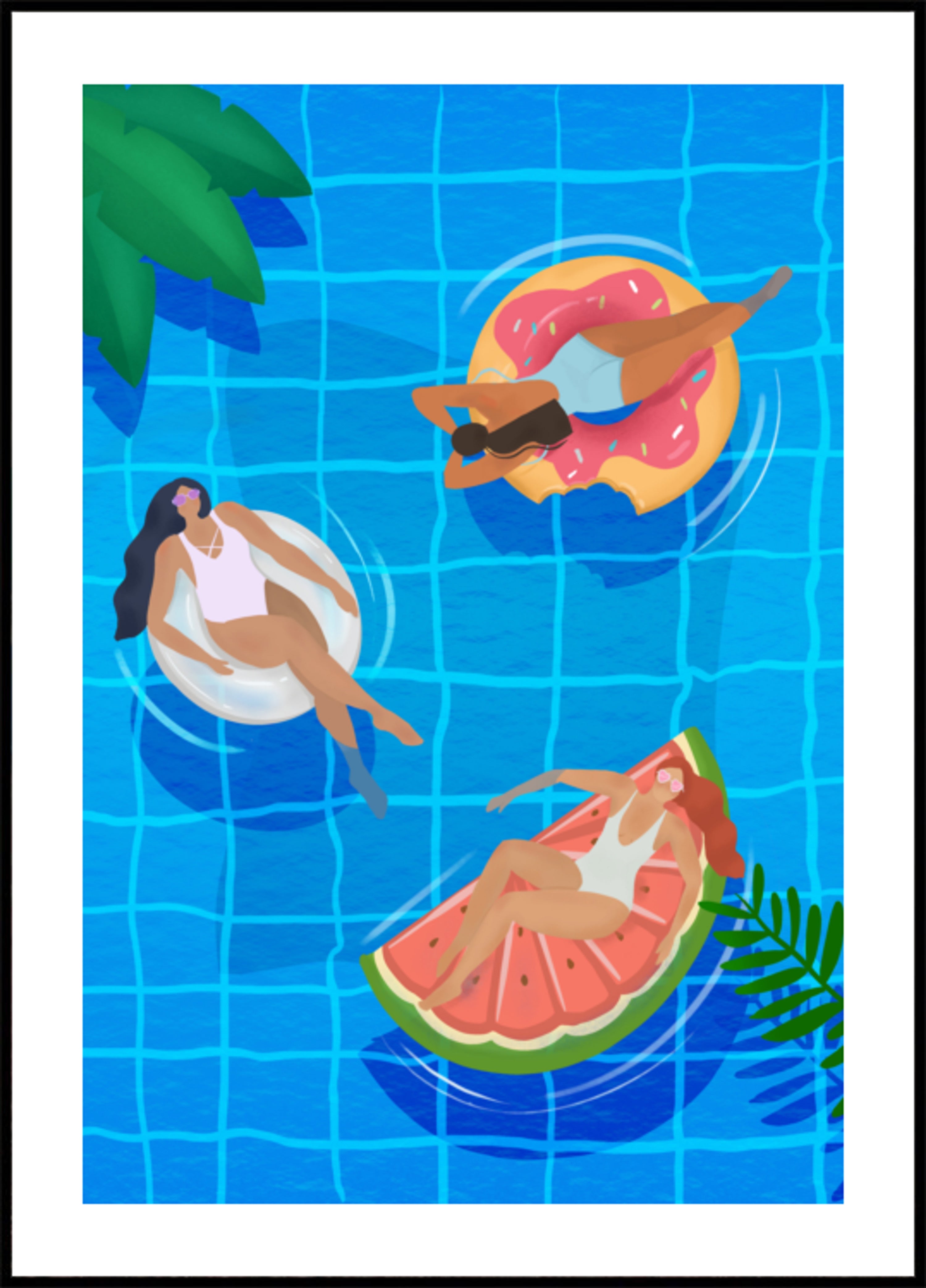 Senhoras da piscina
