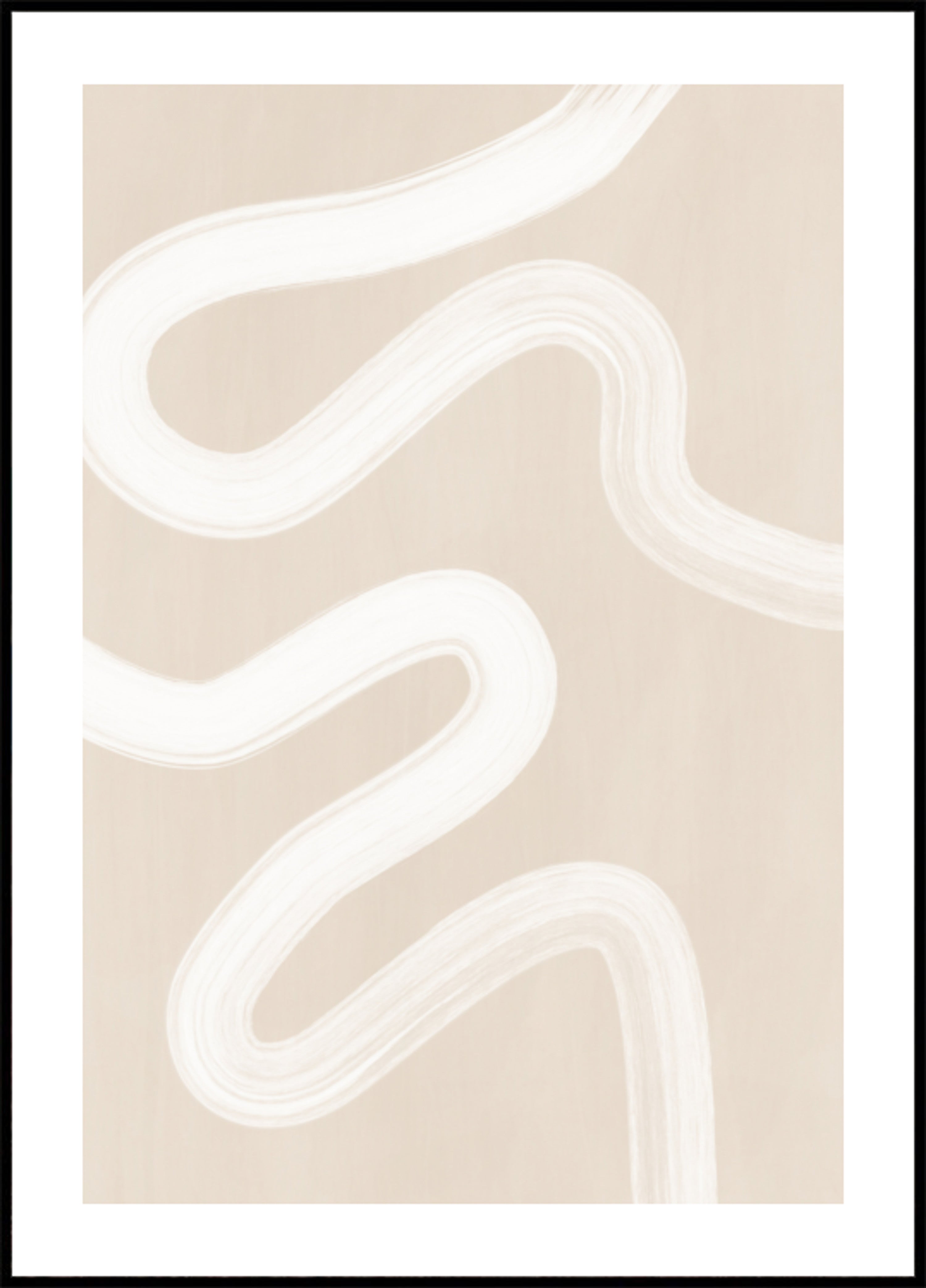 Linhas abstratas onduladas