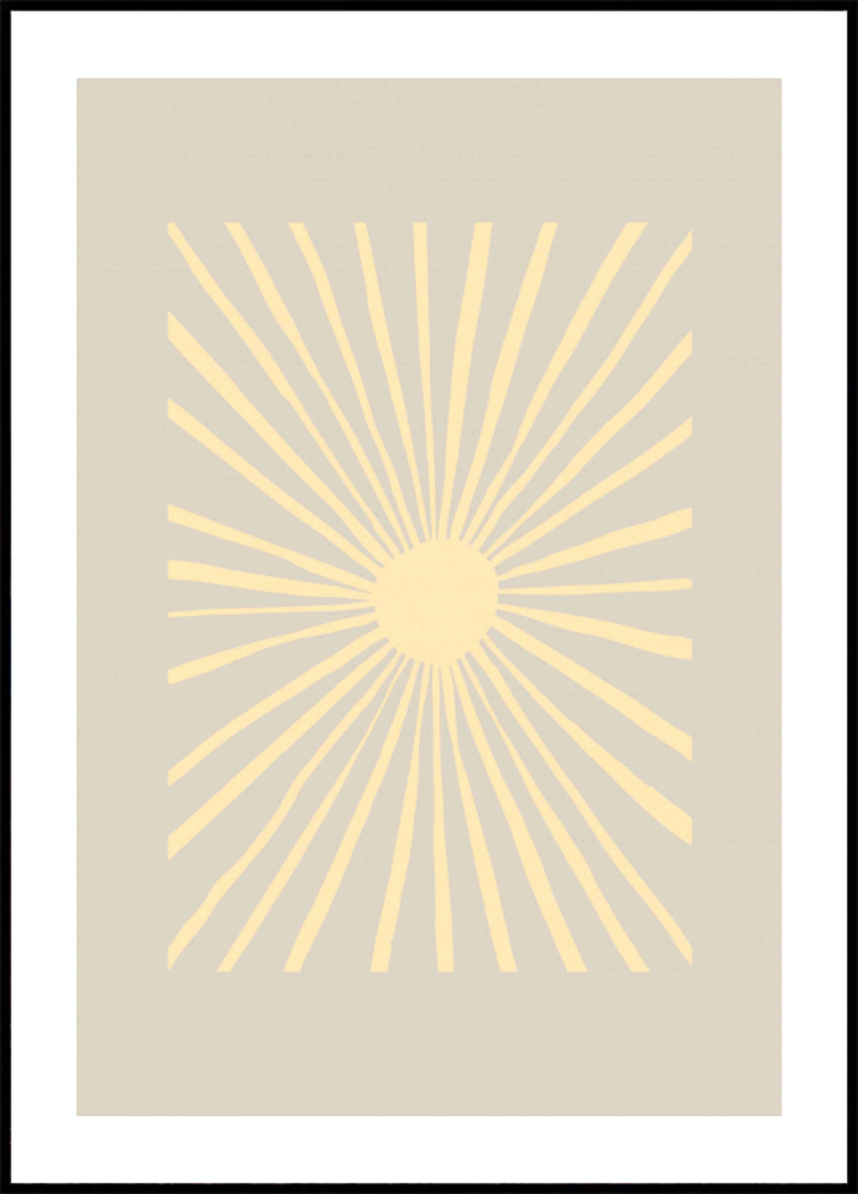 Brilho do sol abstrato