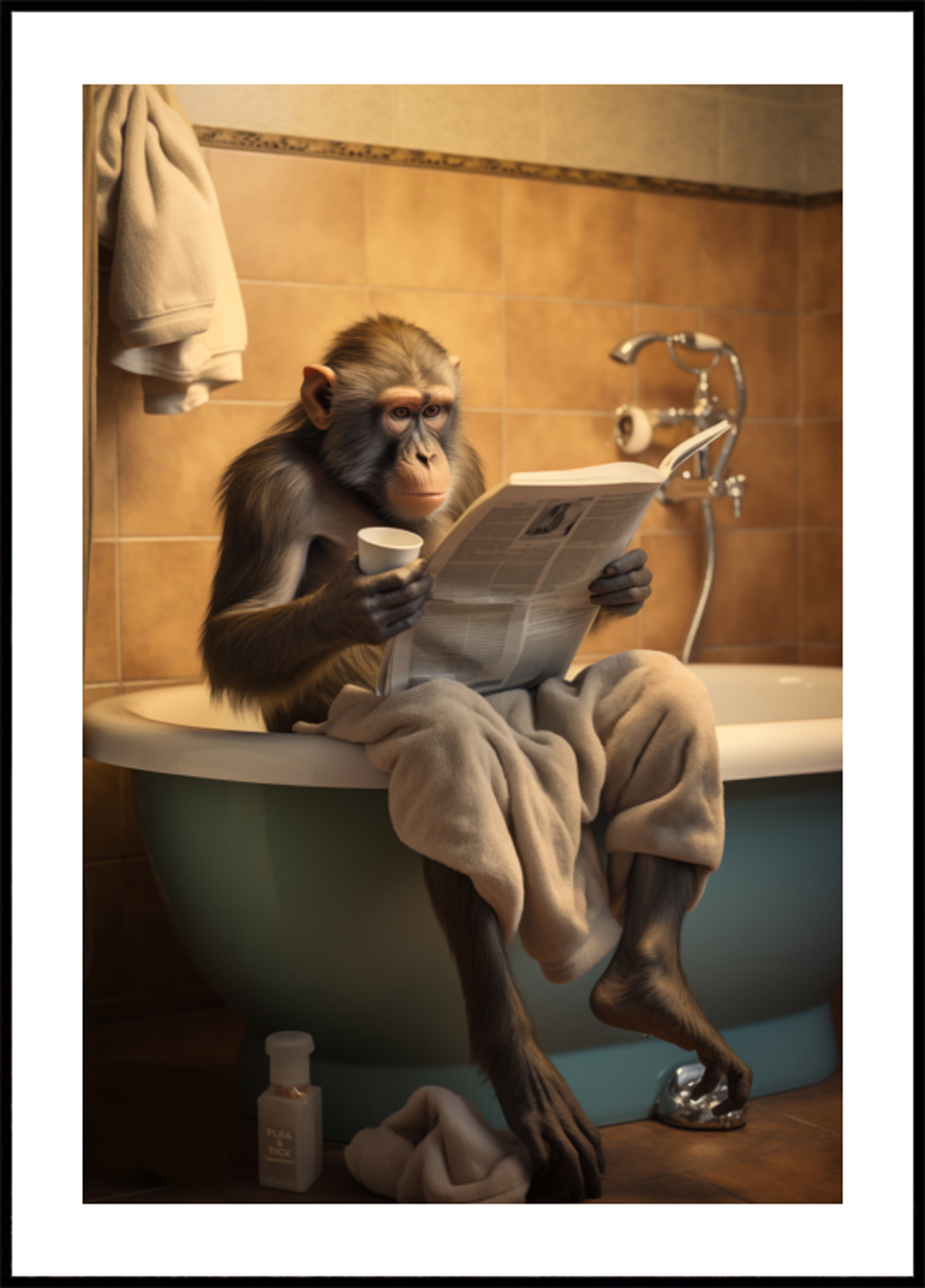 Notícias da manhã do macaco