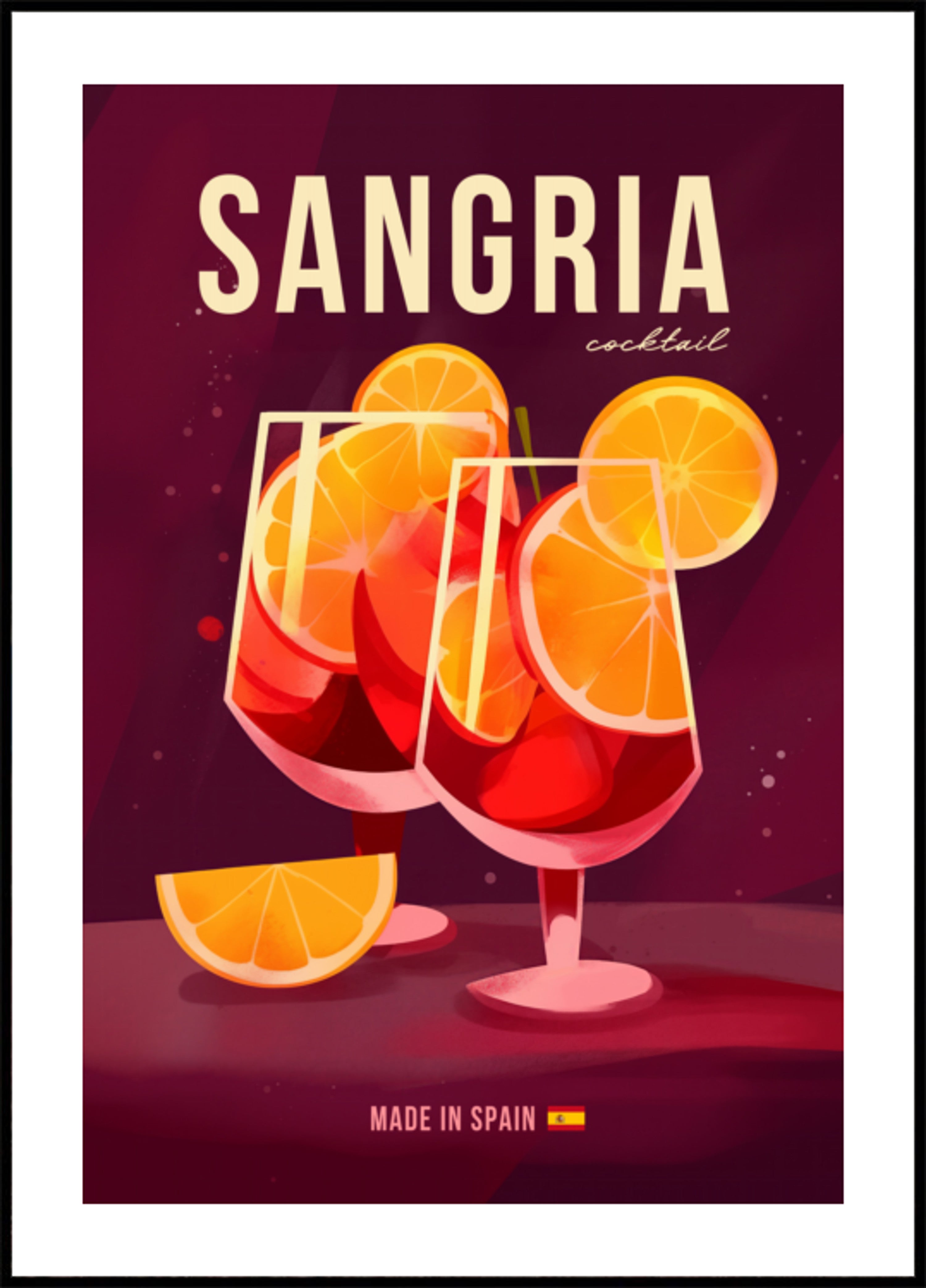 Coquetel Refrescante de Sangria
