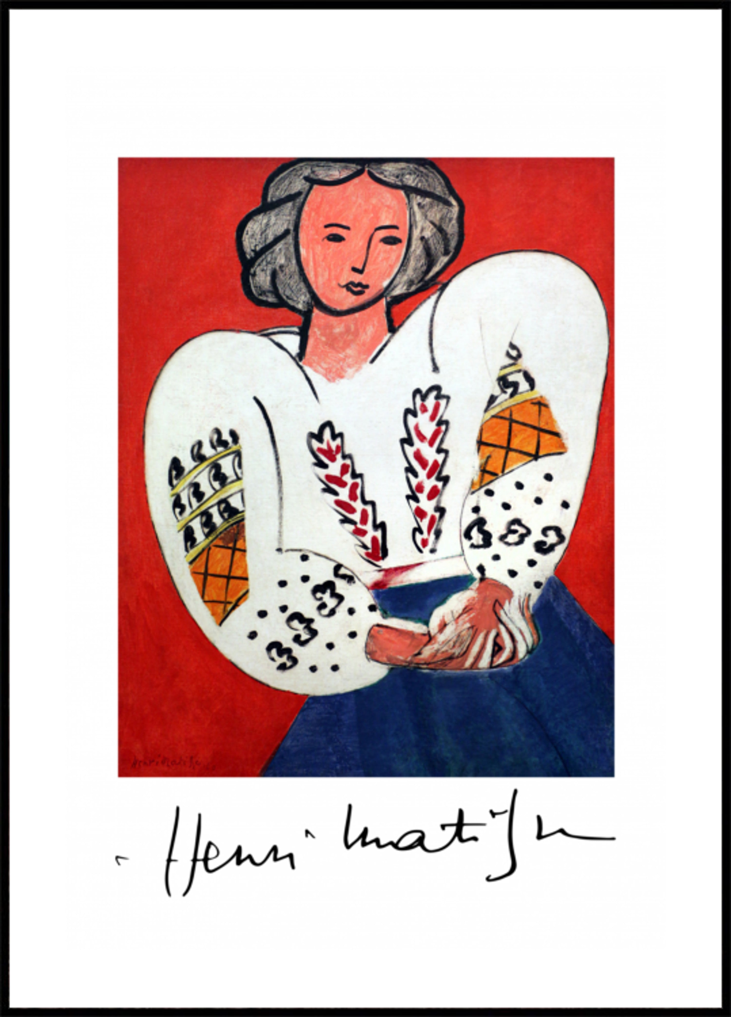 Henri Matisse, La Camiceta Romena, 1940