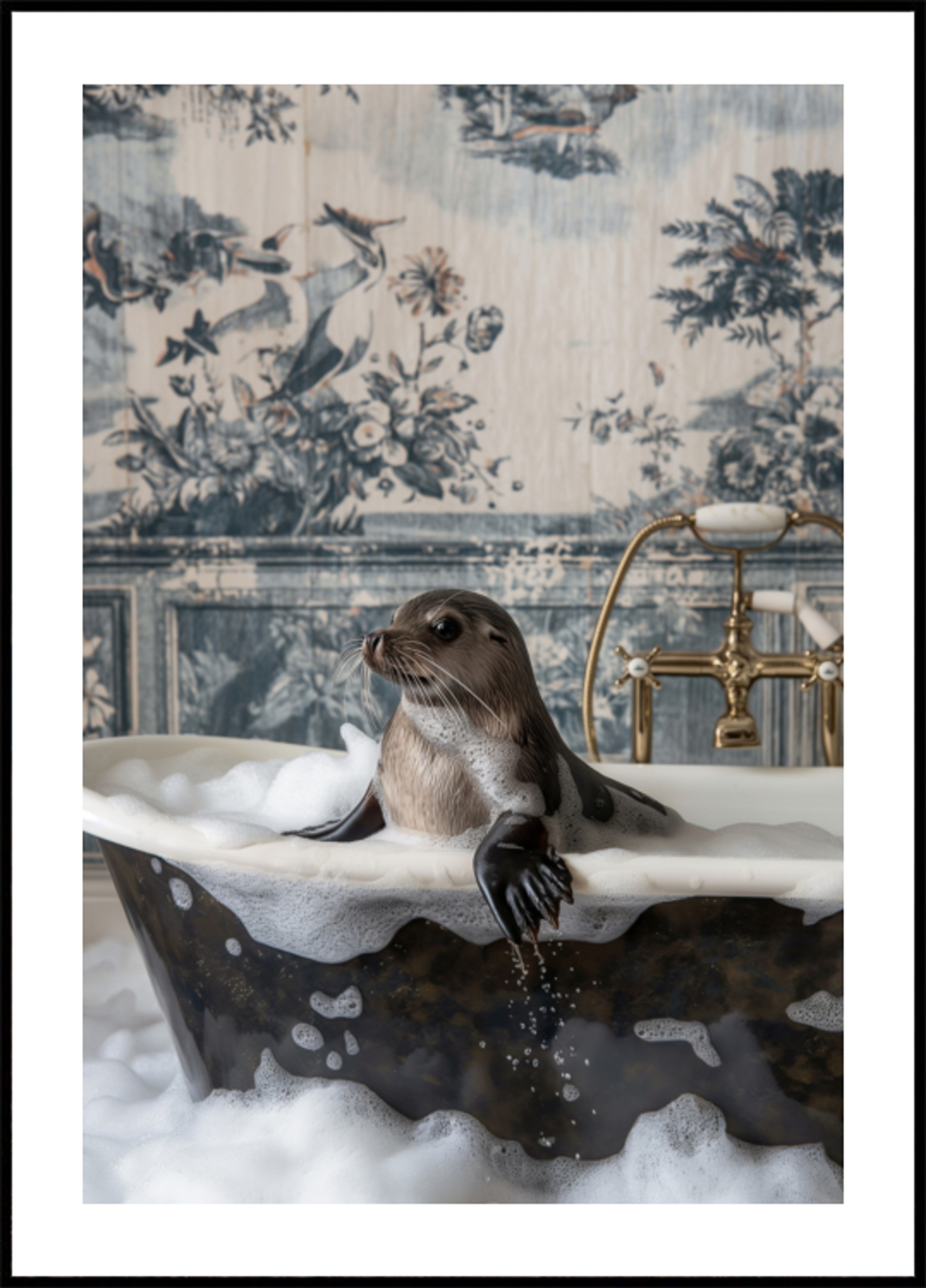 Banho de luxo do Seal