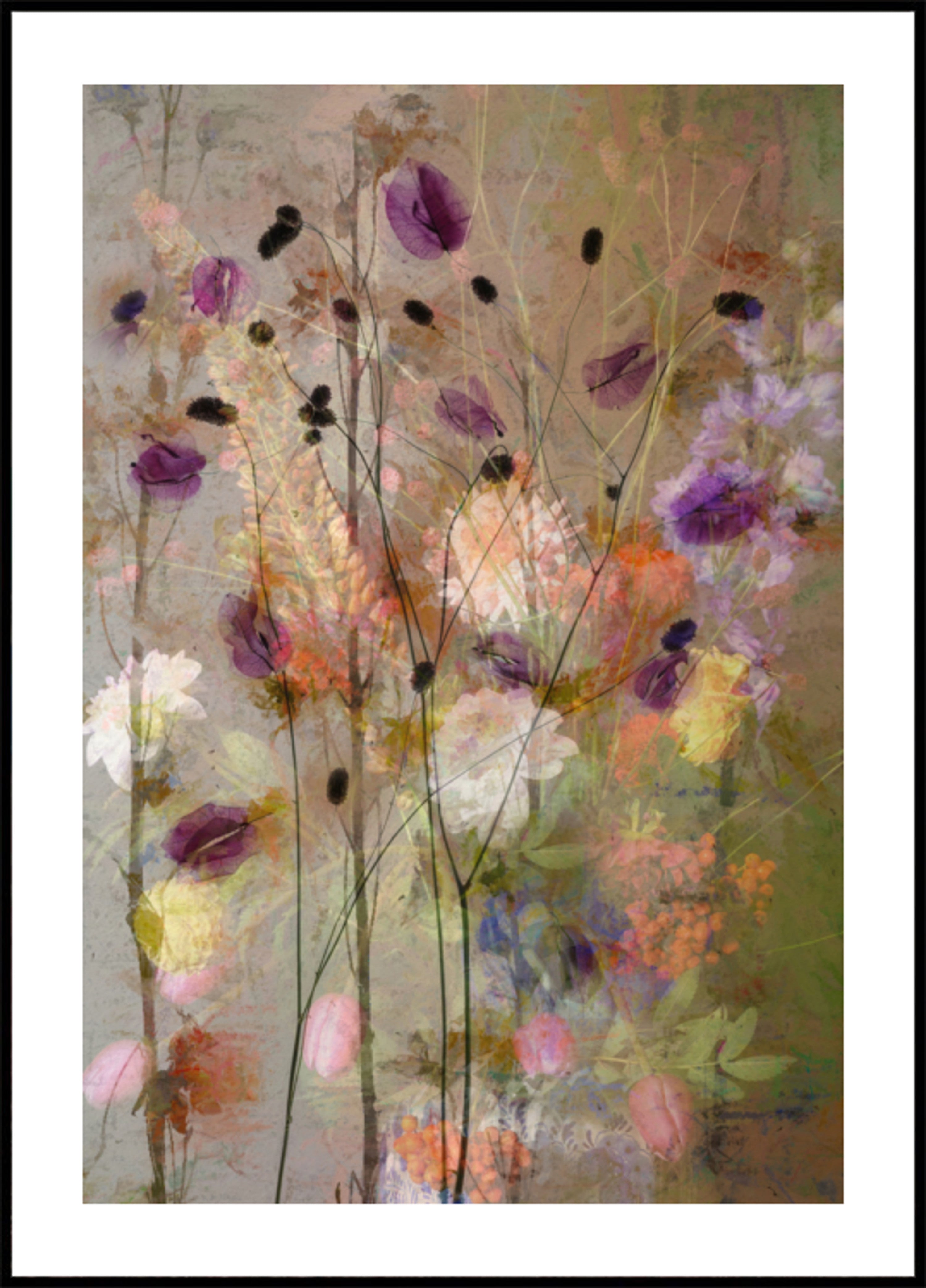 Jardim floral sonhador