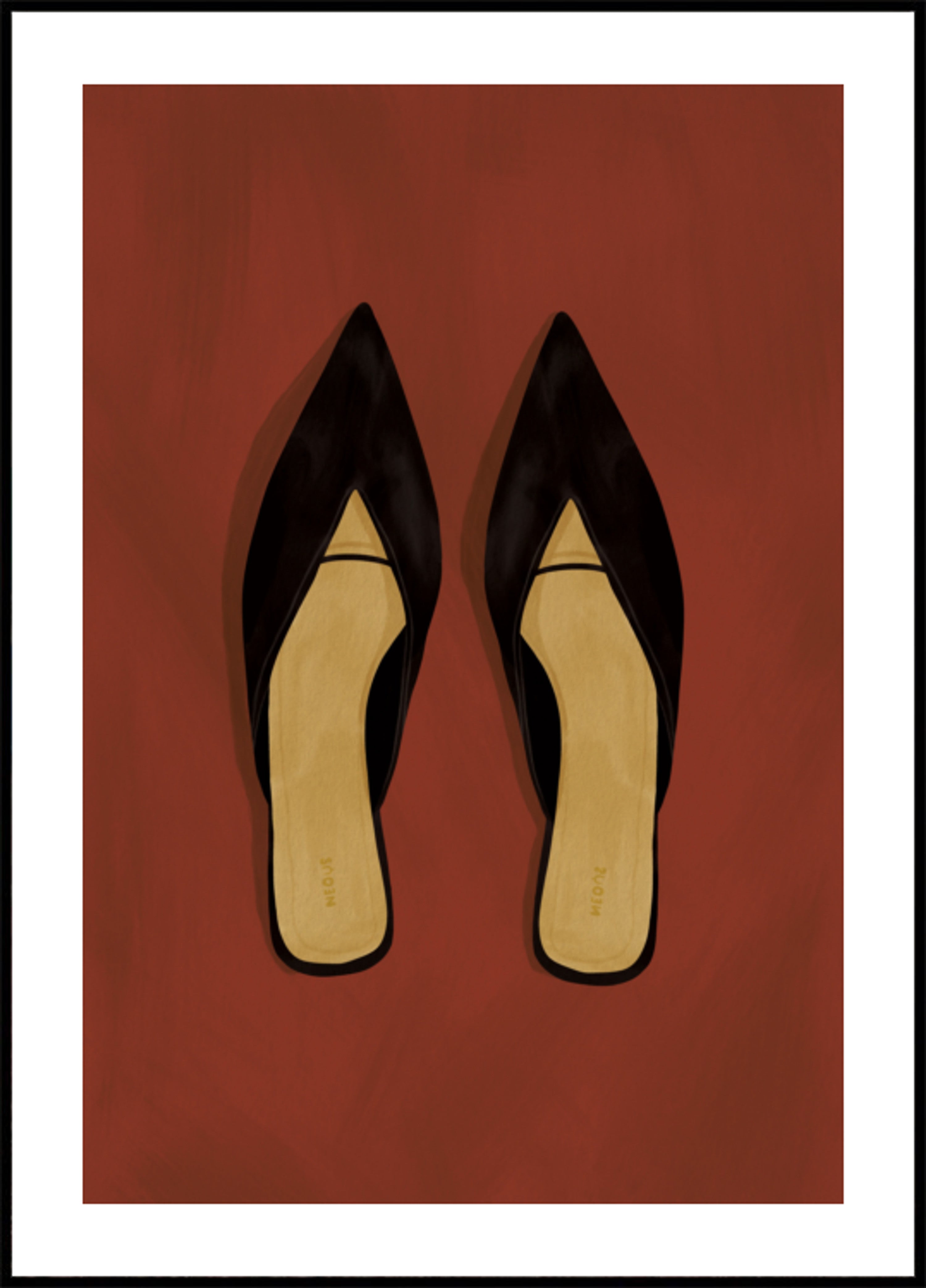 Mules Pretos Chiques