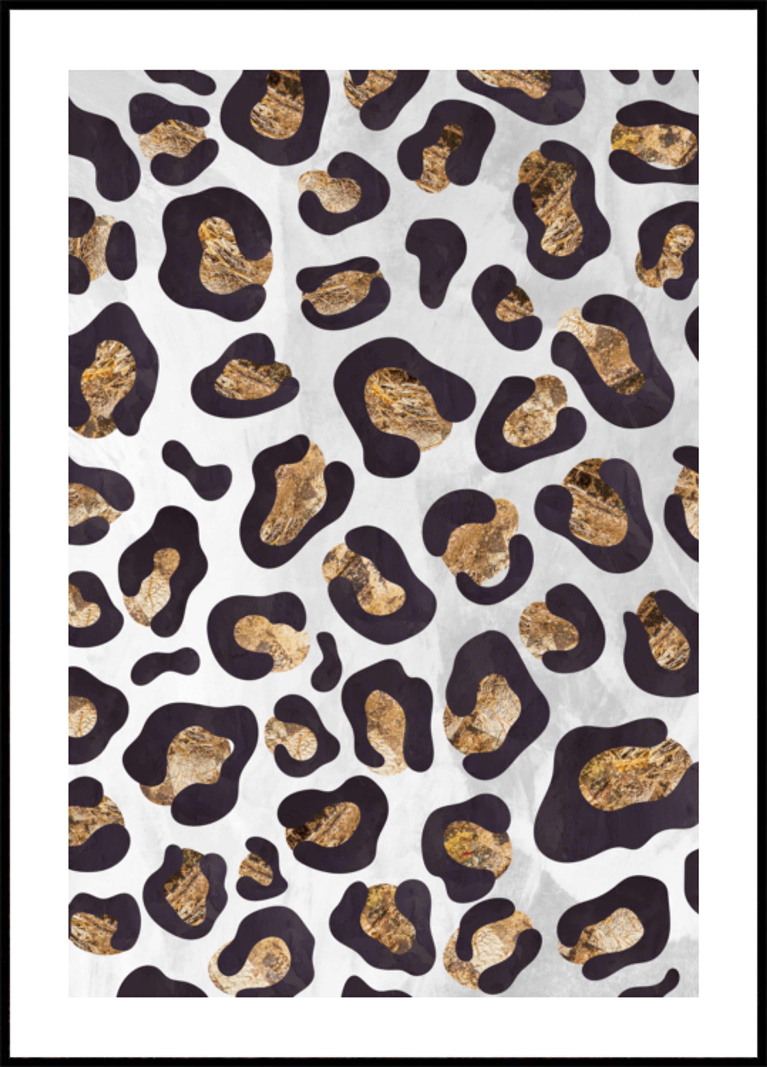 Leopardo Dourado Glamouroso