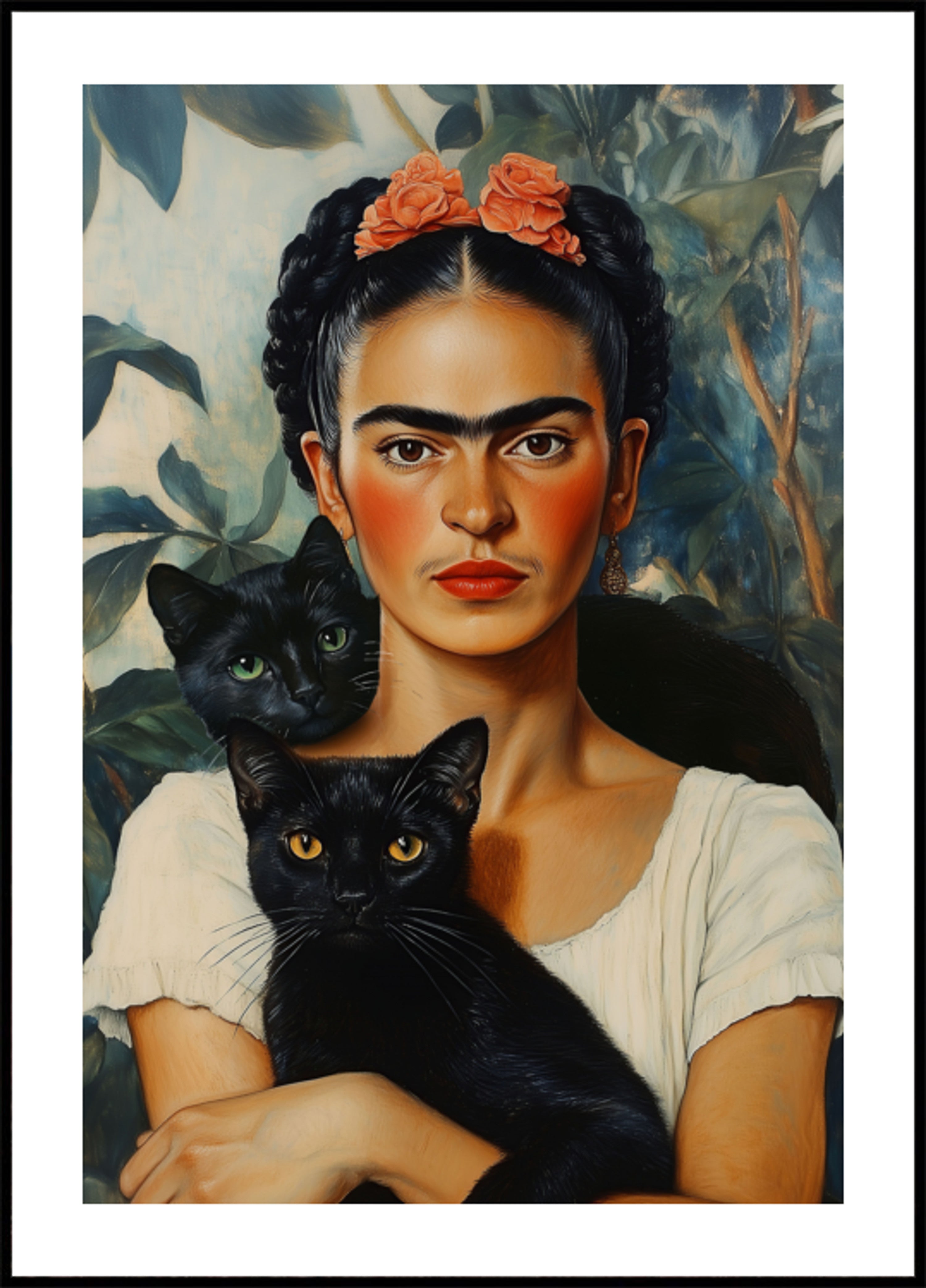 Frida e gatos