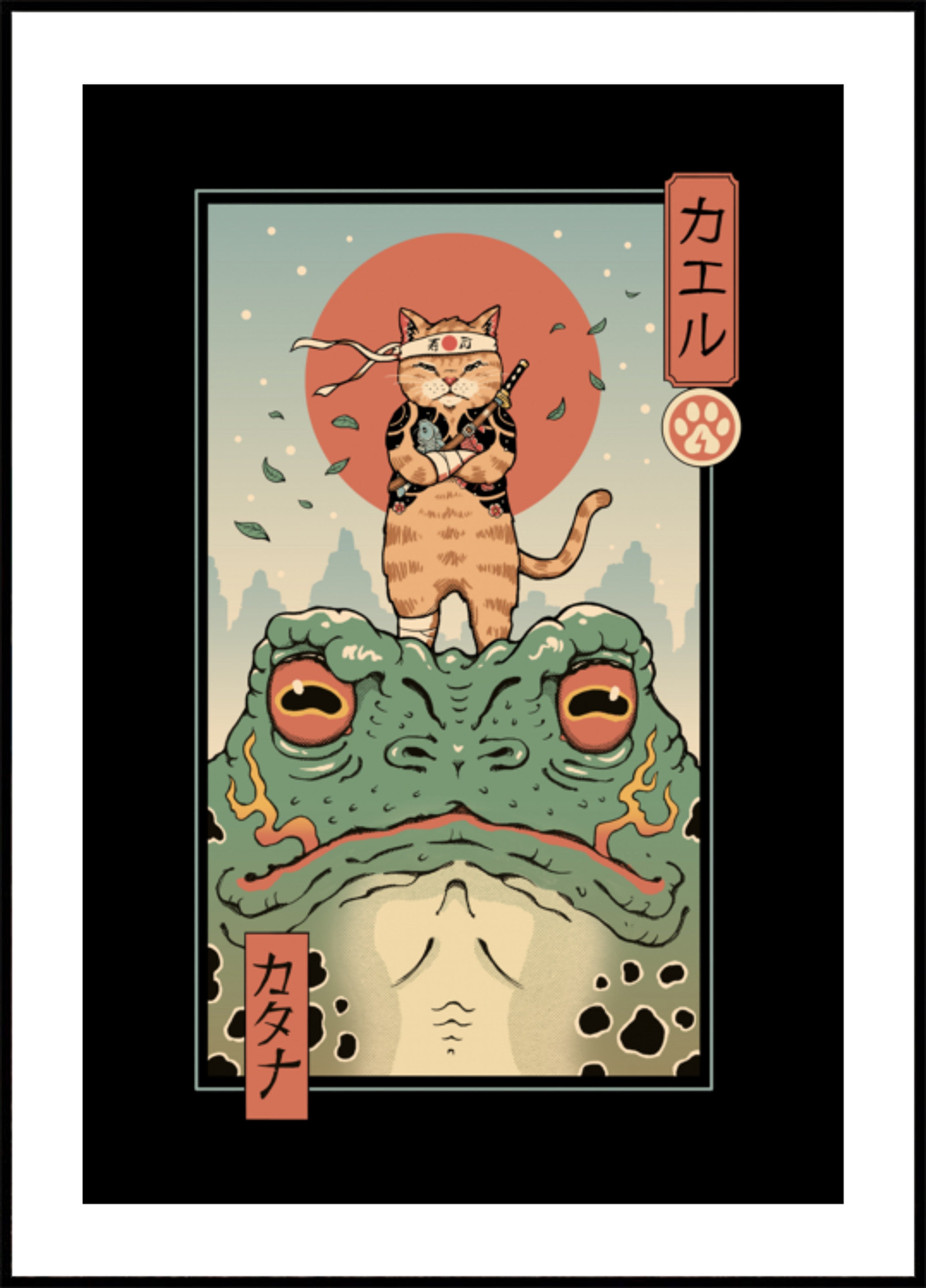Catana e o Sapo Grande, de Vincent Trinidad Art
