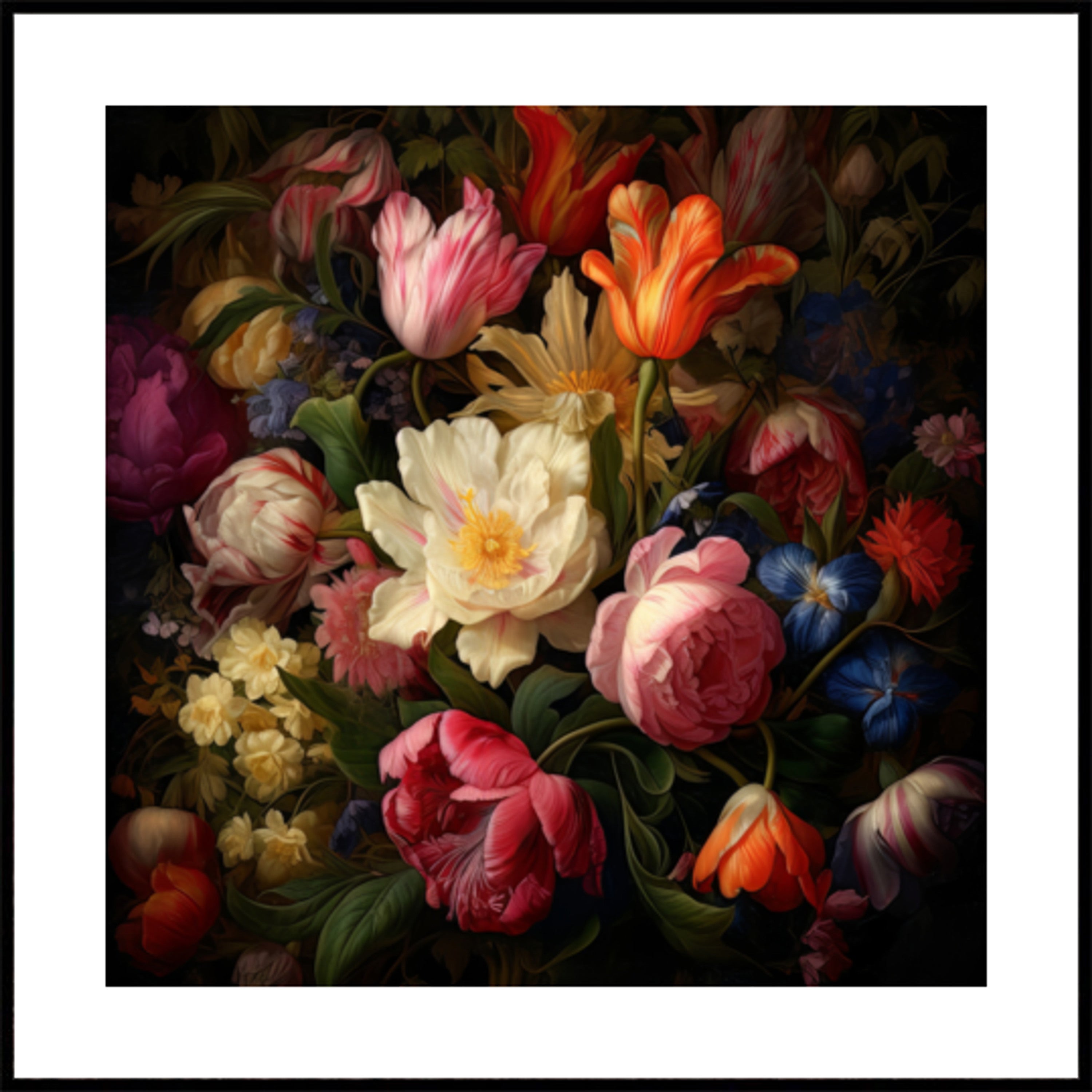Buquê Floral Vibrante
