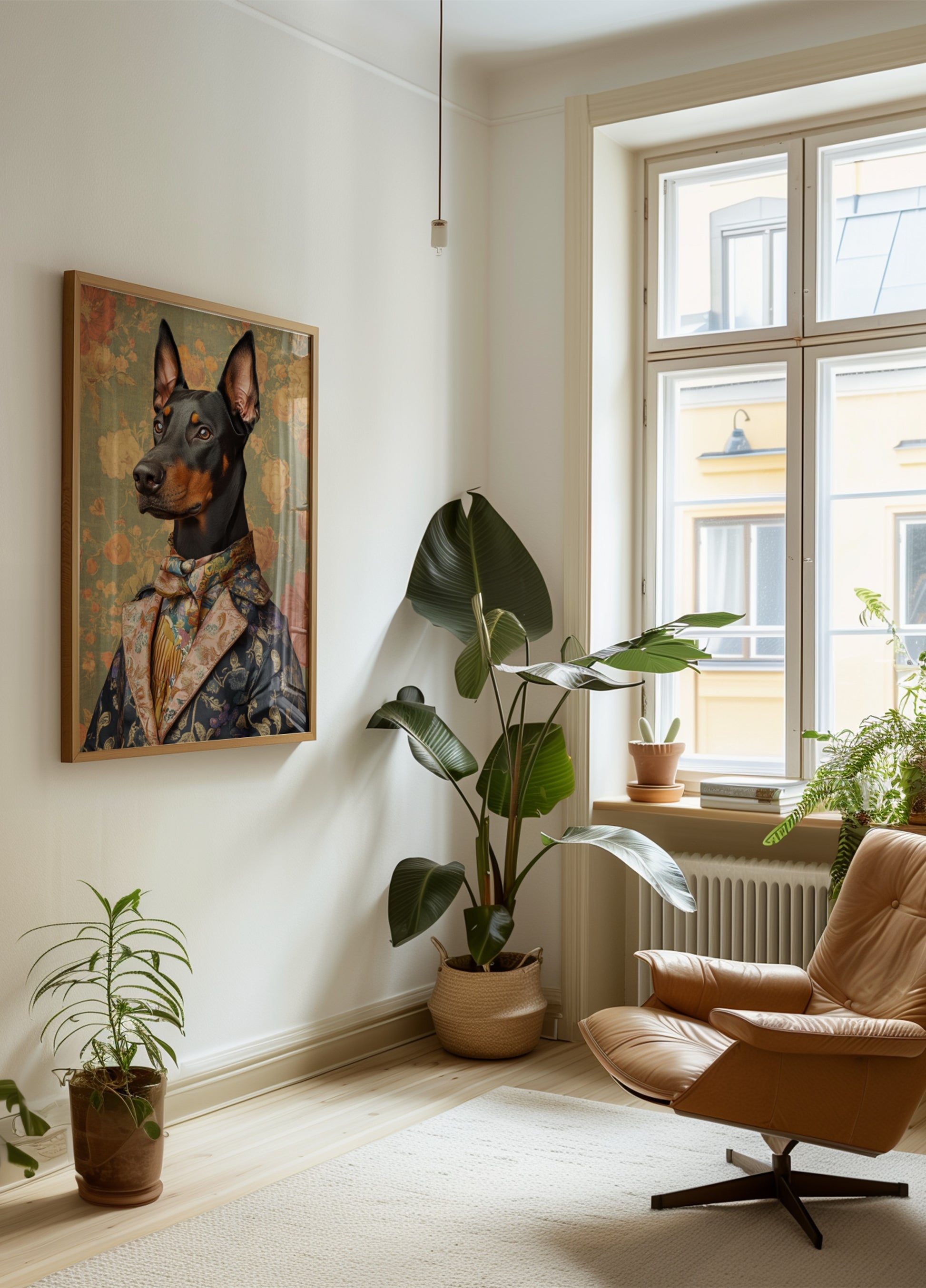 Cavalheiro Dapper Doberman