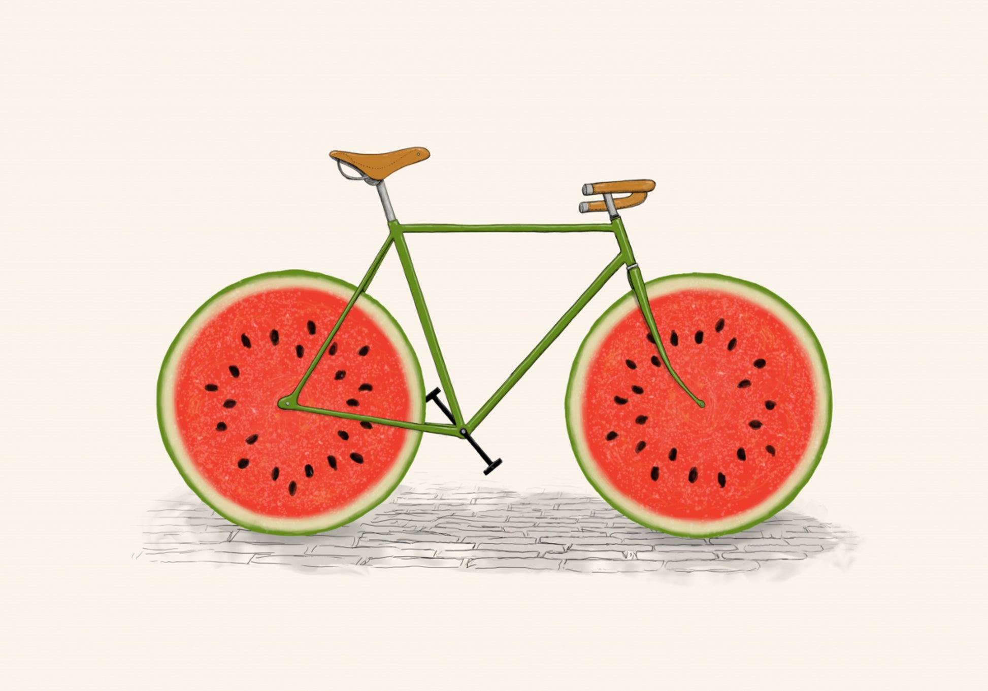 Bicicleta Melancia